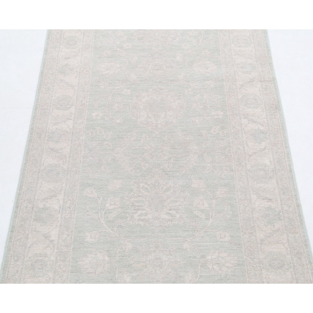 Alfombra de lana Serenity anudada a mano - 2'8'' x 8'7''