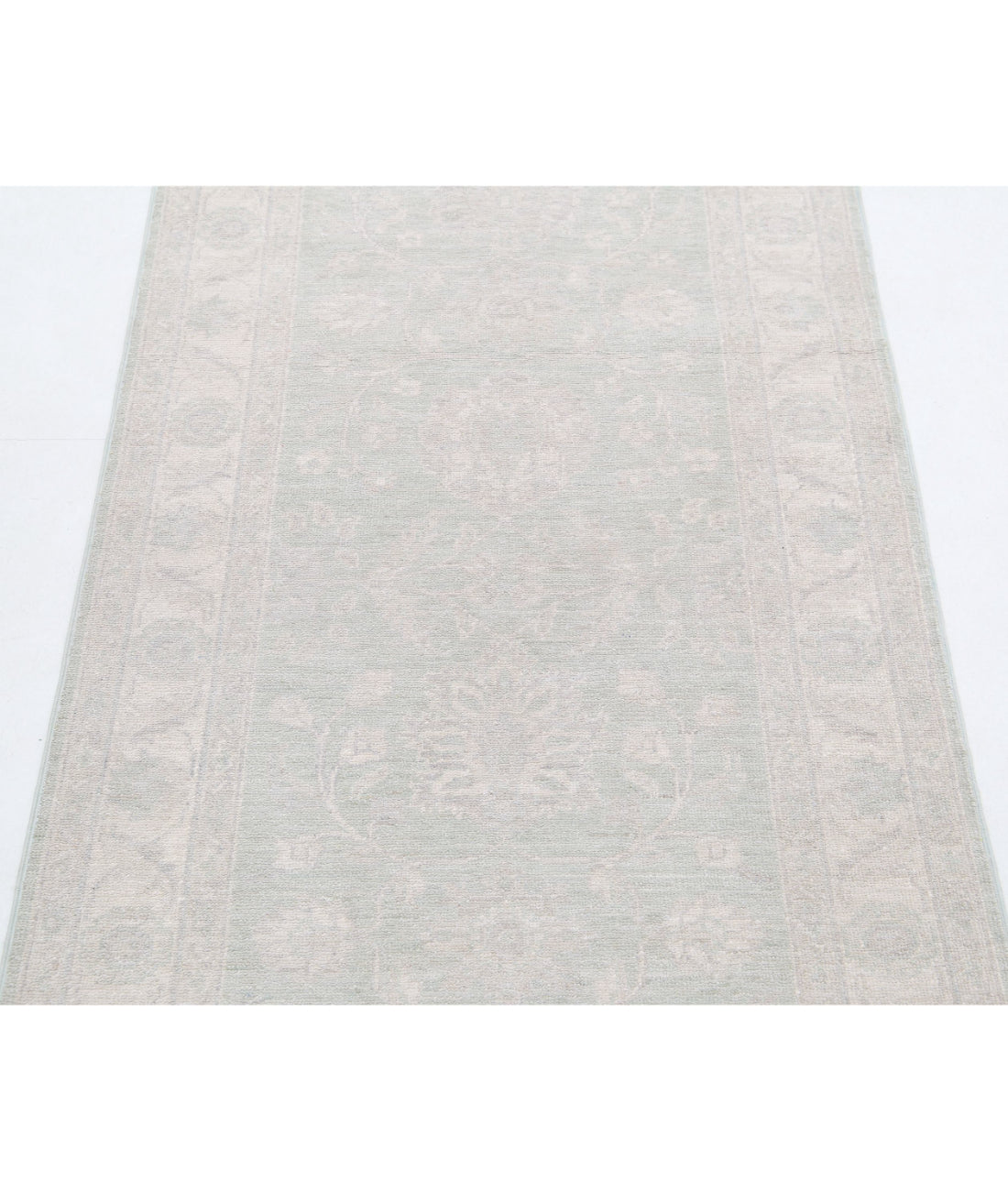 Alfombra de lana Serenity anudada a mano - 2'8'' x 8'7''