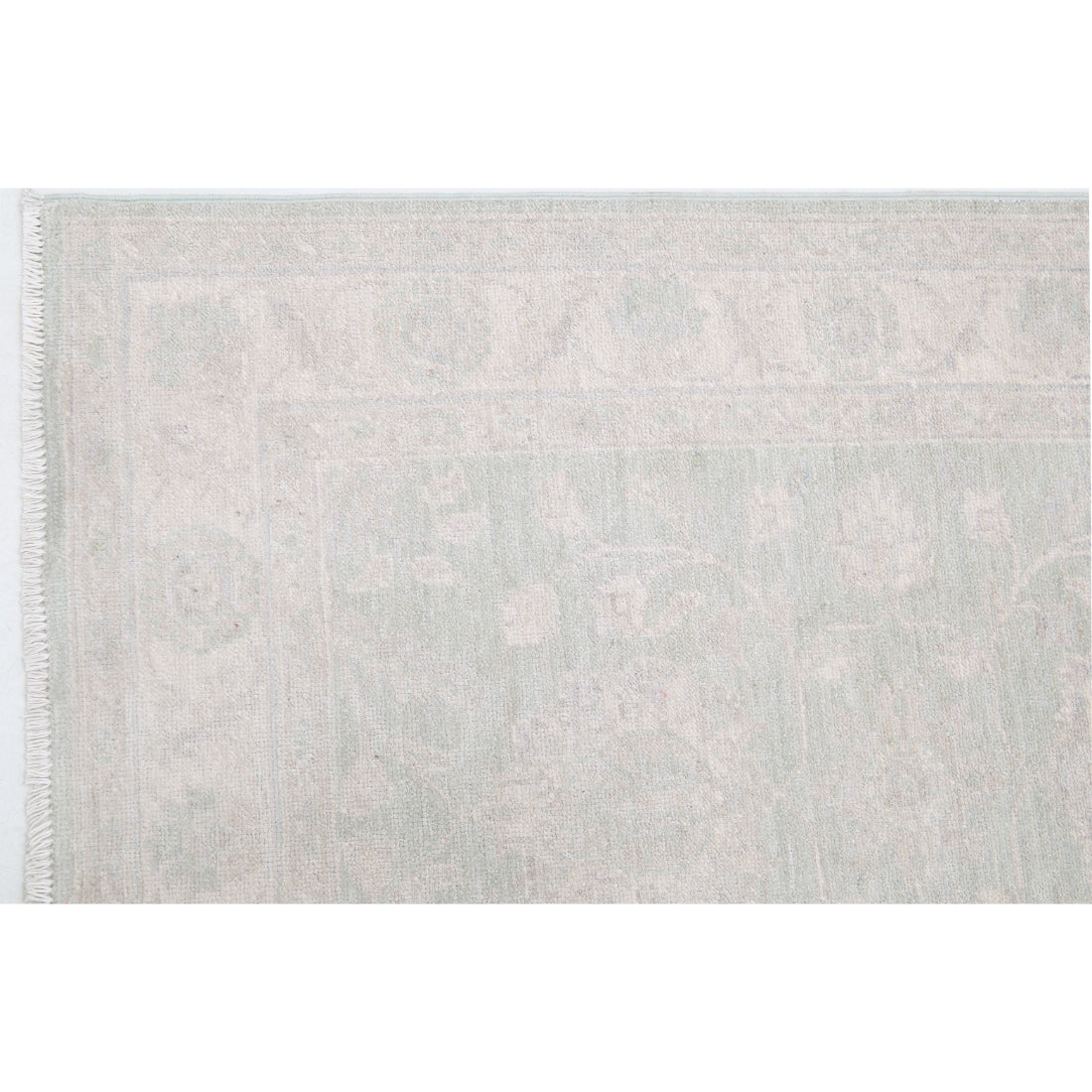 Alfombra de lana Serenity anudada a mano - 2'8'' x 8'7''
