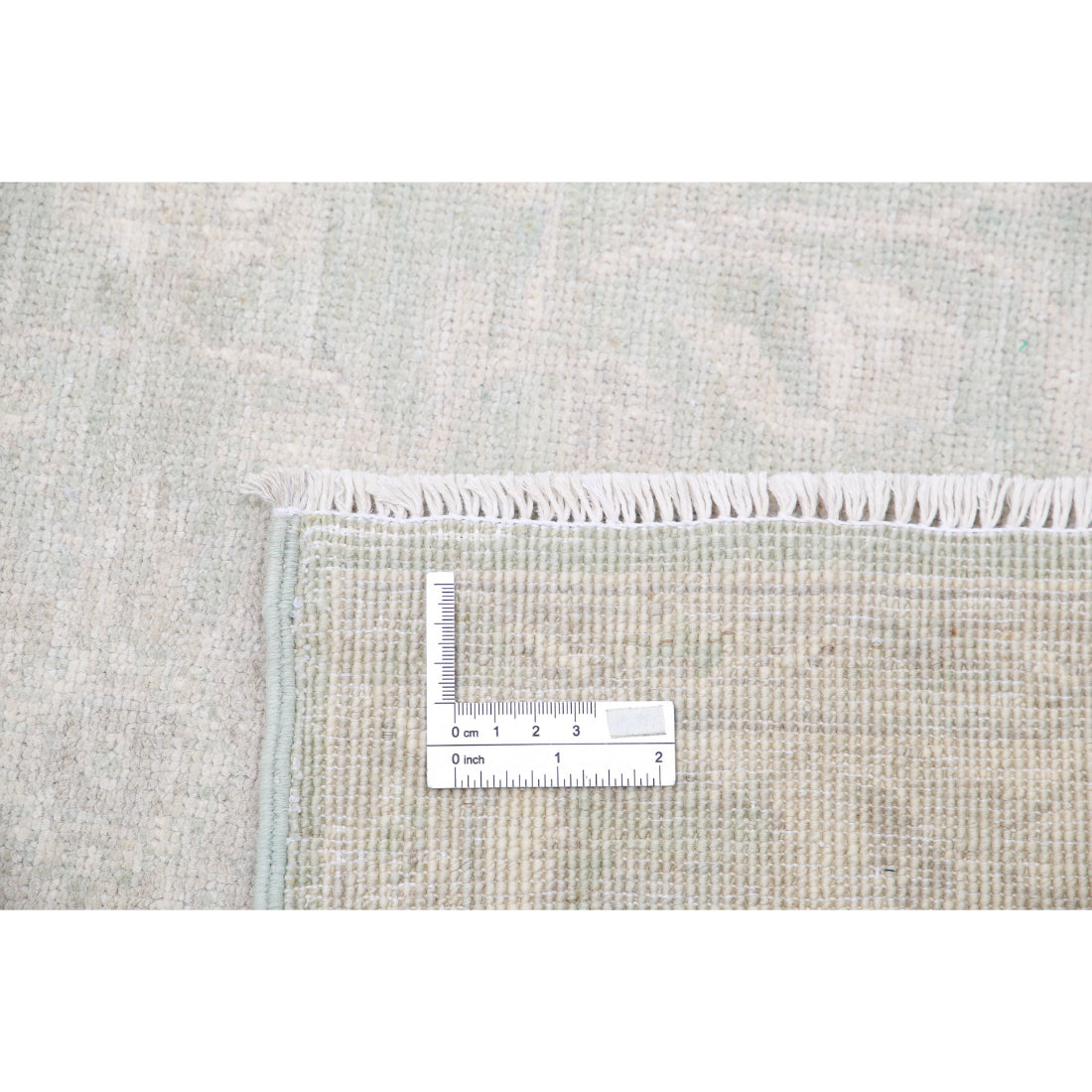 Alfombra de lana Serenity anudada a mano - 2'8'' x 8'7''