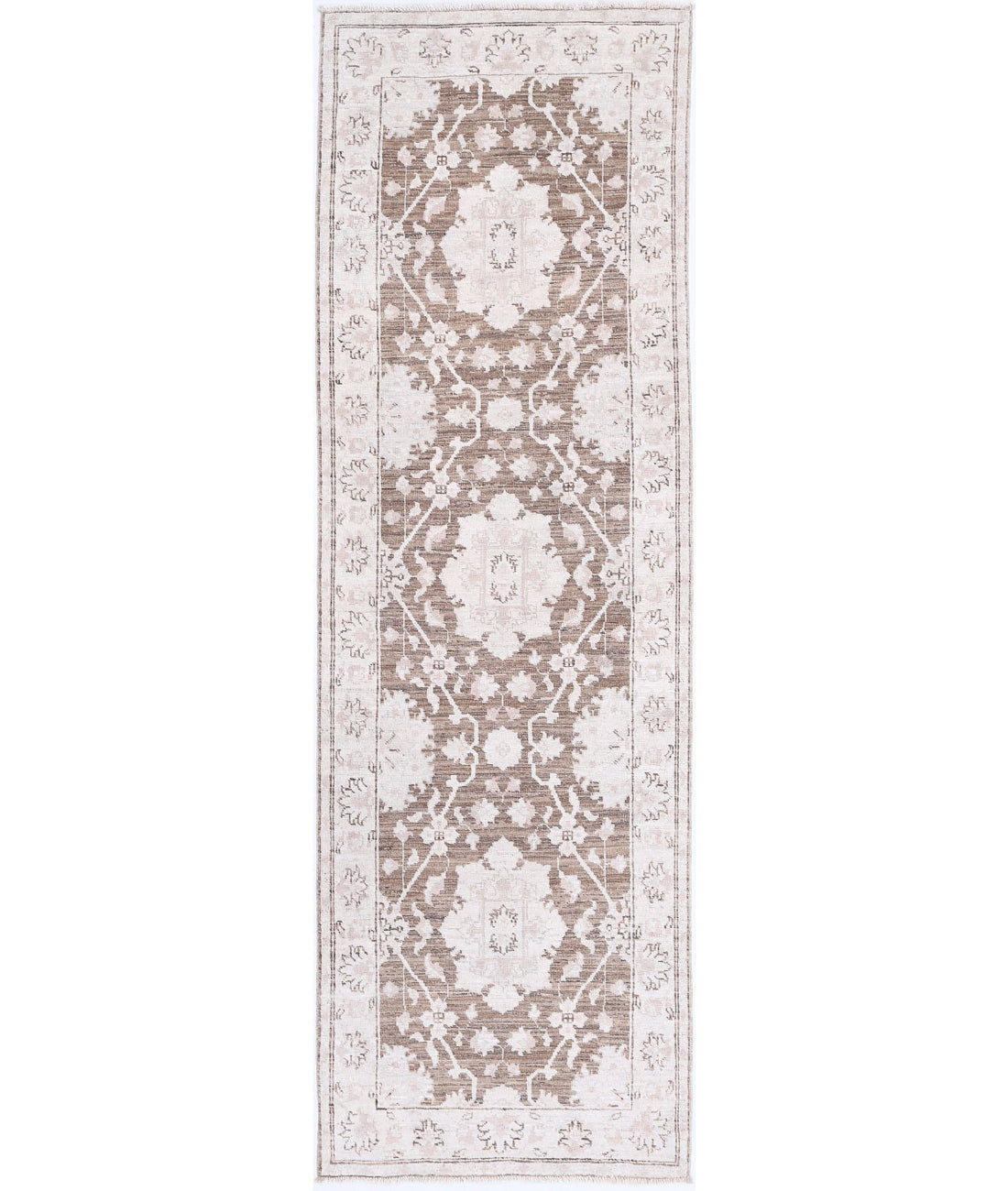 Hand Knotted Serenity Wool Rug - 2'4'' x 7'10''
