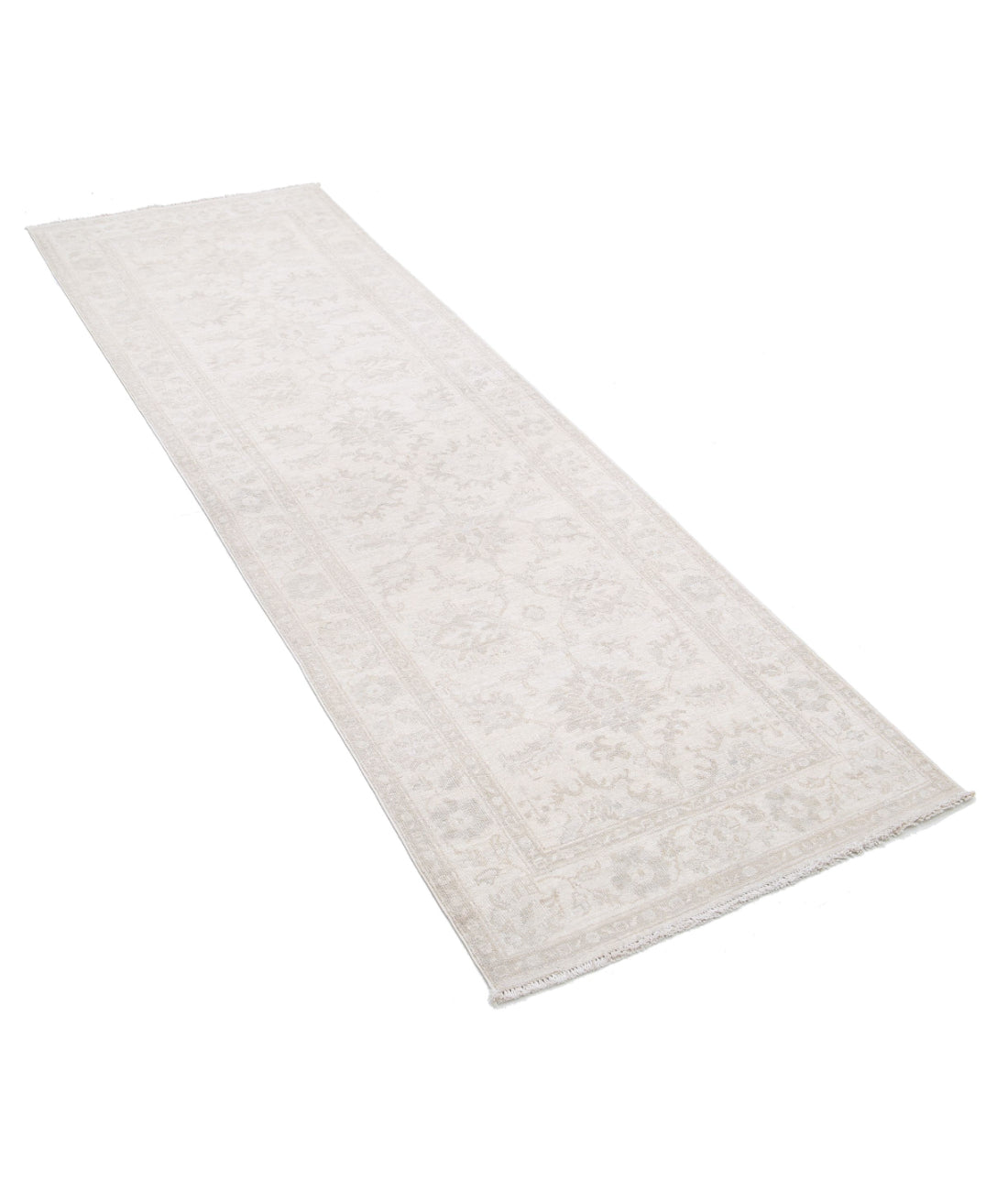 Hand Knotted Serenity Wool Rug - 2'6'' x 7'11'' 2'6'' x 7'11'' (75 X 238) / Ivory / Beige