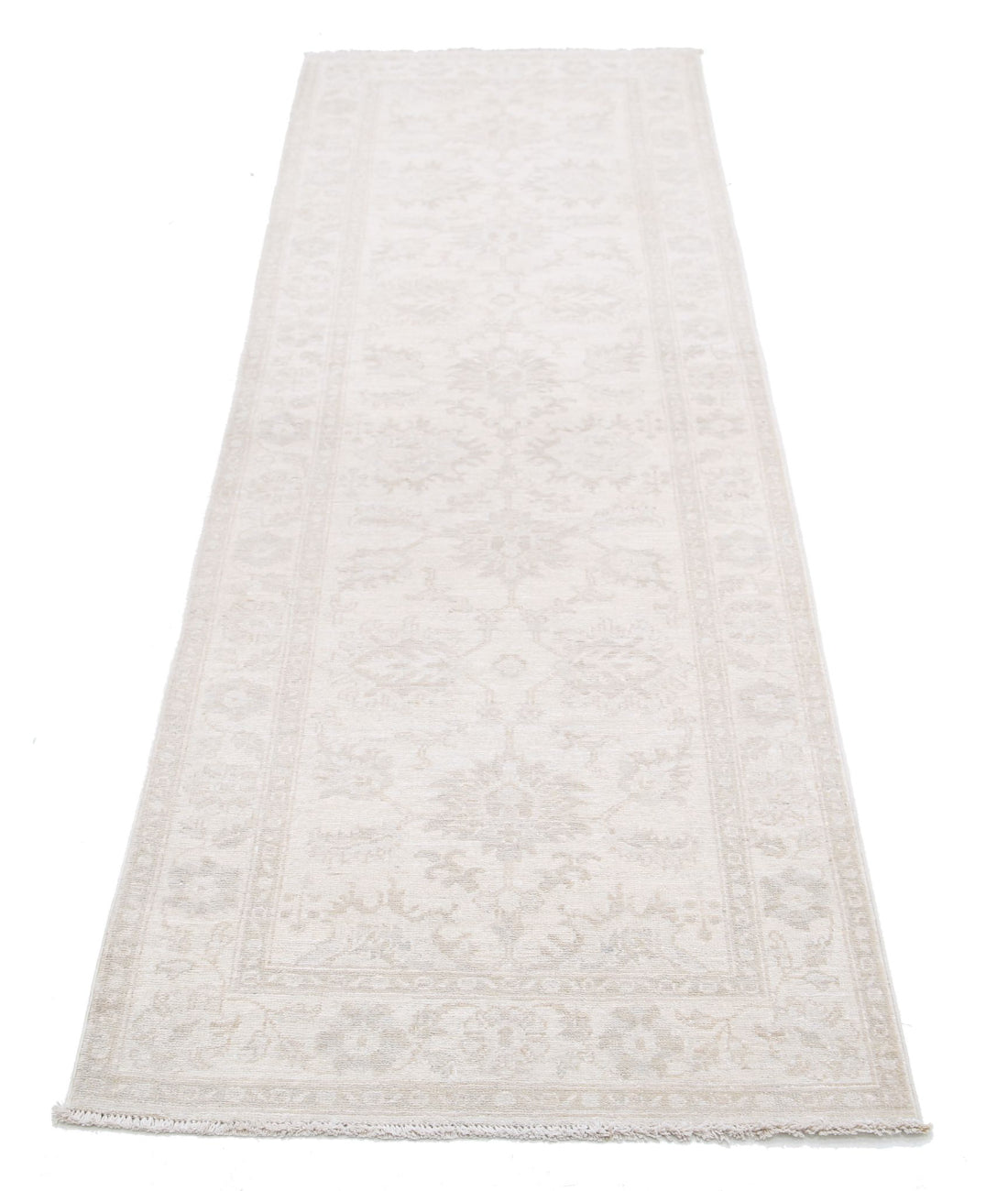 Hand Knotted Serenity Wool Rug - 2'6'' x 7'11'' 2'6'' x 7'11'' (75 X 238) / Ivory / Beige