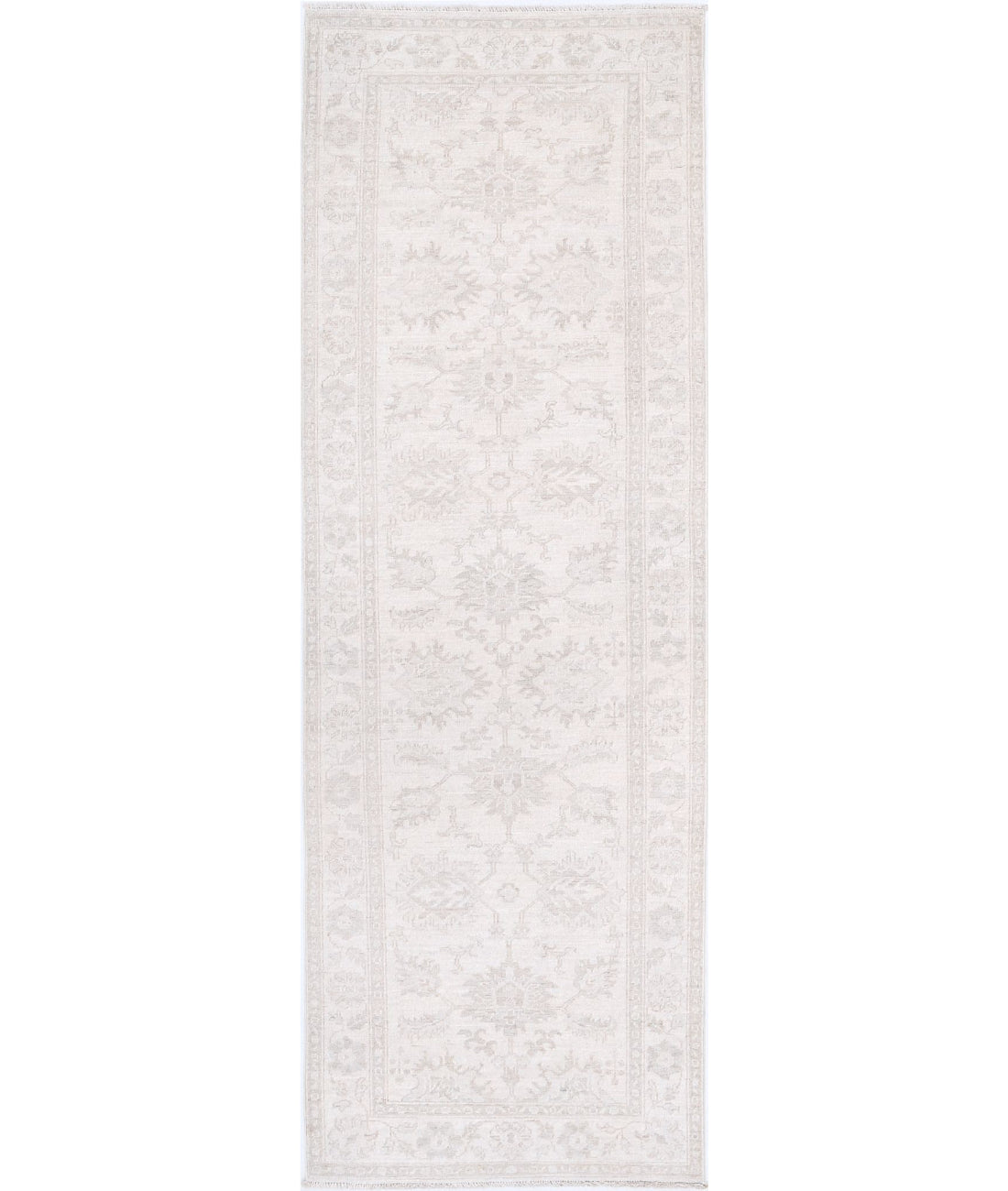Hand Knotted Serenity Wool Rug - 2'6'' x 7'11'' 2'6'' x 7'11'' (75 X 238) / Ivory / Beige