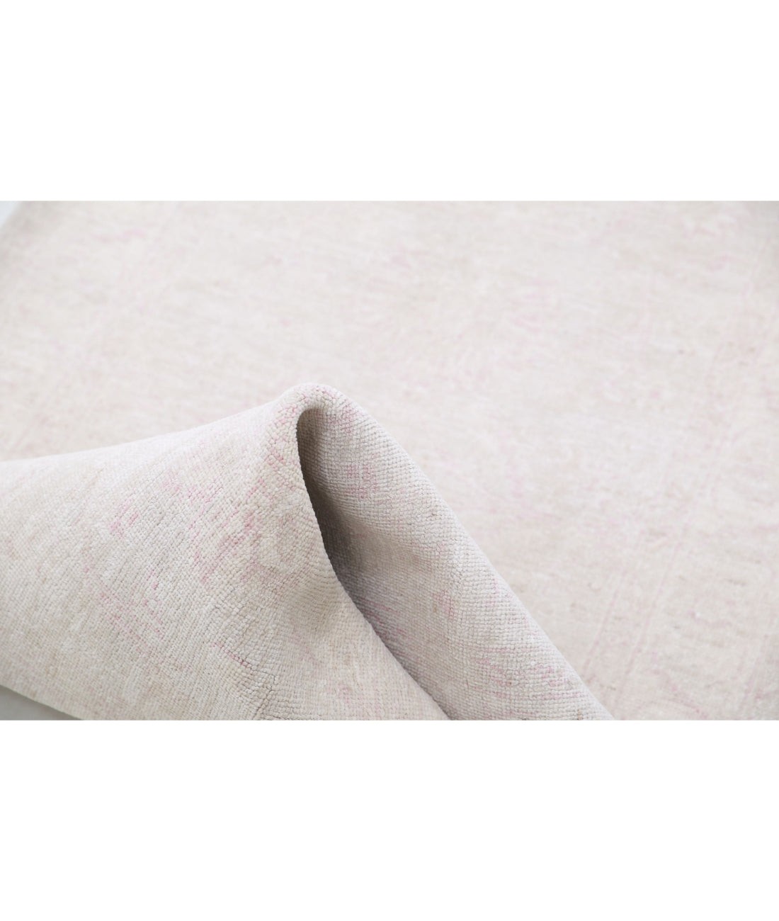 Hand Knotted Serenity Wool Rug - 2'8'' x 8'3'' 2'8'' x 8'3'' (80 X 248) / Grey / Ivory