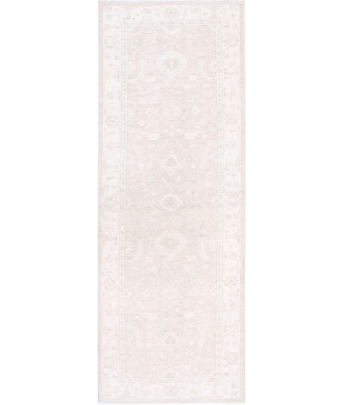 Hand Knotted Serenity Wool Rug - 2&#39;7&#39;&#39; x 7&#39;10&#39;&#39; 2&#39;7&#39;&#39; x 7&#39;10&#39;&#39; (78 X 235) / Taupe / Ivory