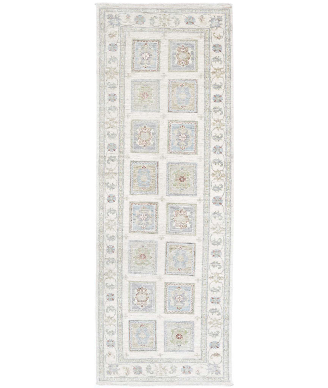 Hand Knotted Serenity Wool Rug - 2'6'' x 7'11''
