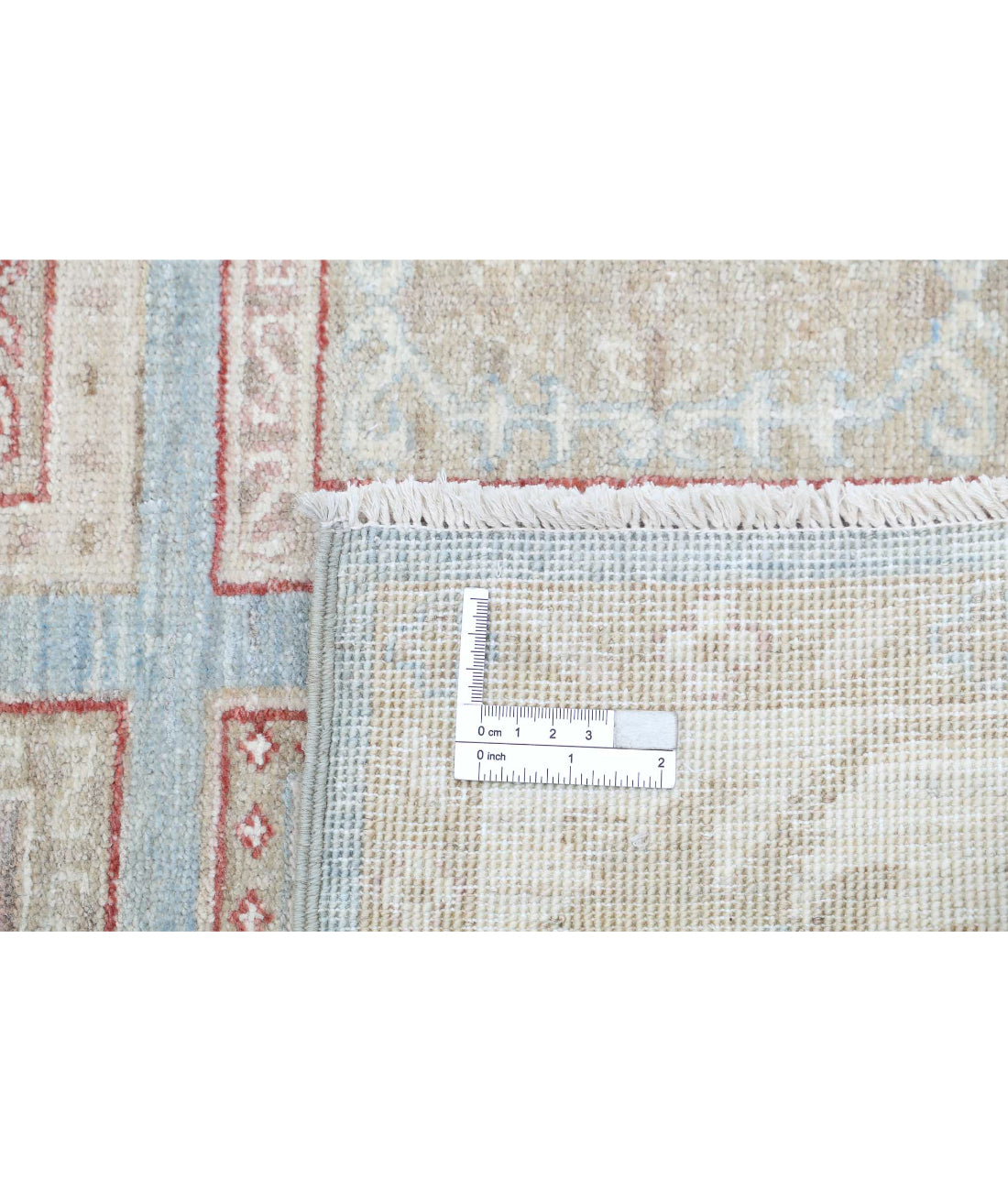 Hand Knotted Serenity Wool Rug - 2'9'' x 7'9'' 2'9'' x 7'9'' (83 X 233) / Blue / Ivory