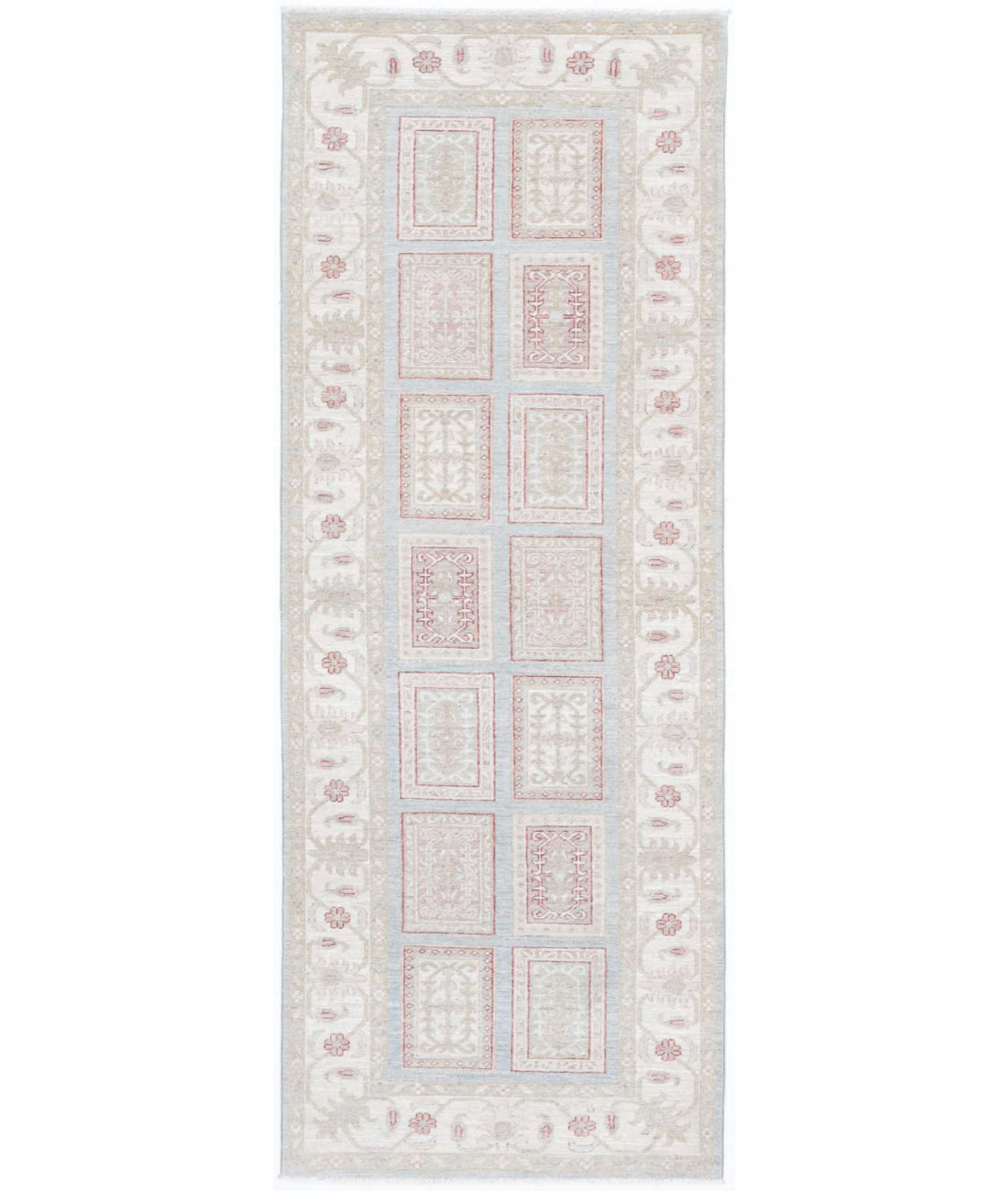 Hand Knotted Serenity Wool Rug - 2'9'' x 7'9''