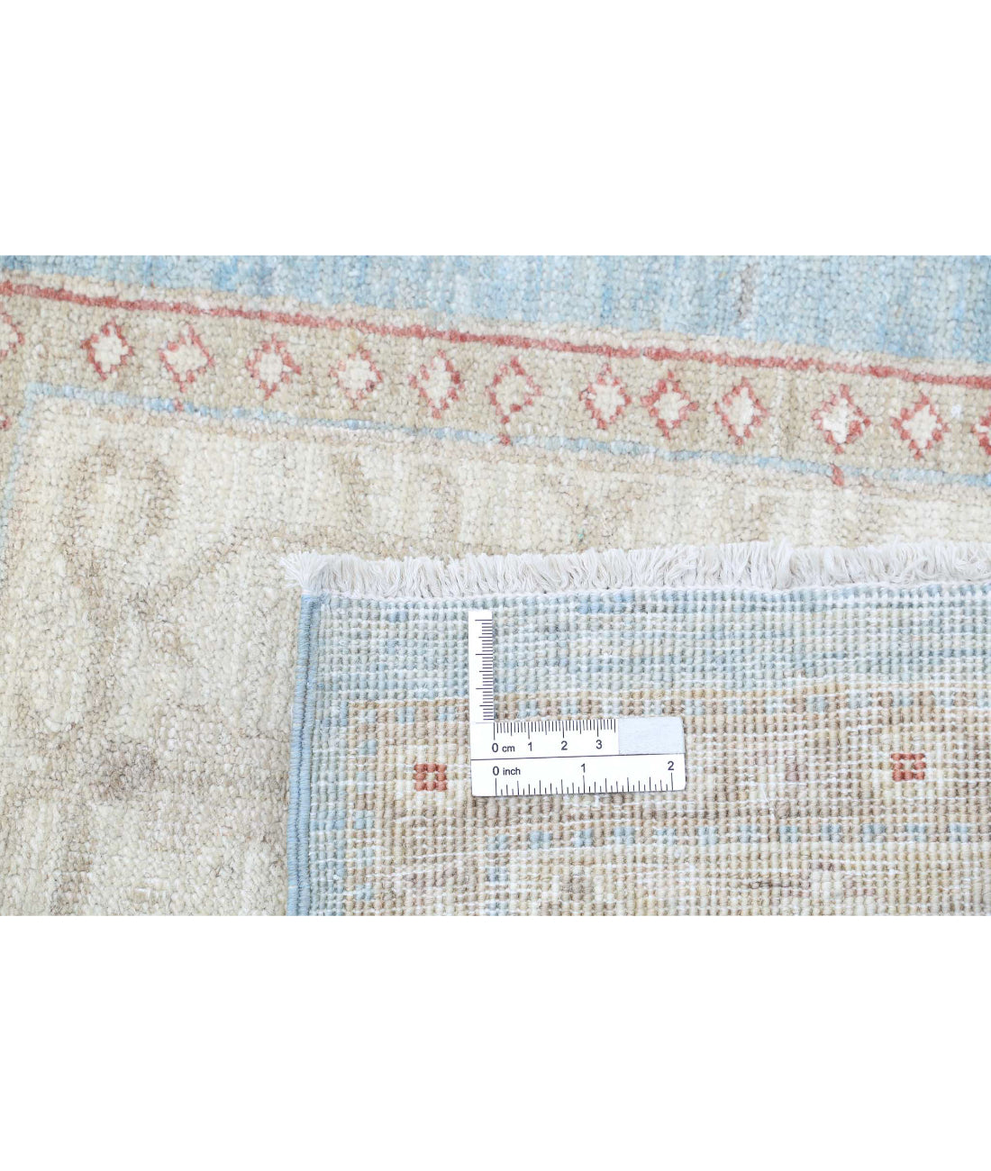 Hand Knotted Serenity Wool Rug - 8'3'' x 11'10'' 8'3'' x 11'10'' (248 X 355) / Blue / Ivory