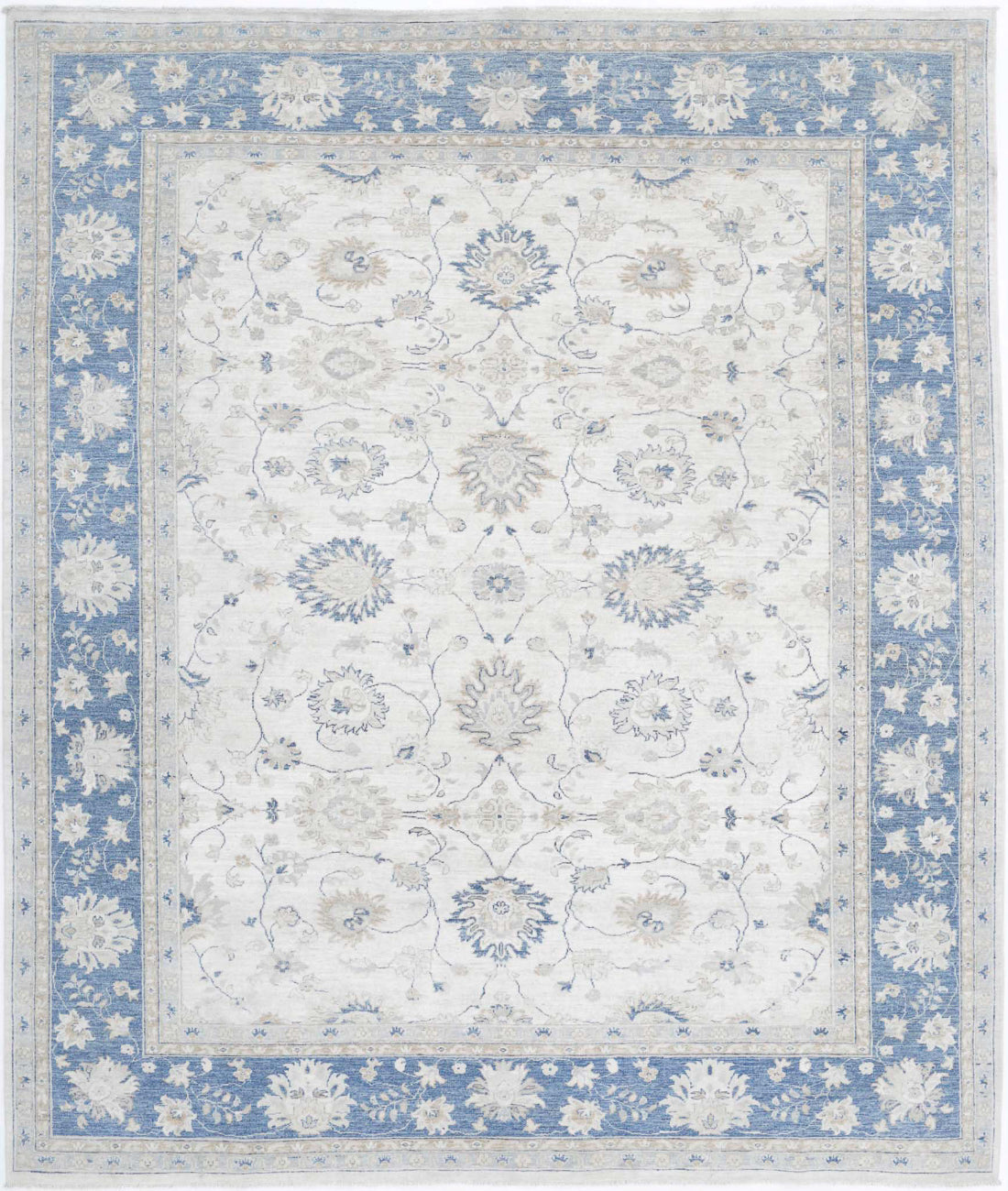 Hand Knotted Serenity Wool Rug - 8'0'' x 9'4''