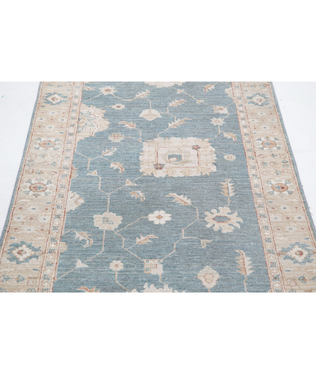 Hand Knotted Serenity Wool Rug - 3'0'' x 5'1'' 3'0'' x 5'1'' (90 X 153) / Grey / Gold