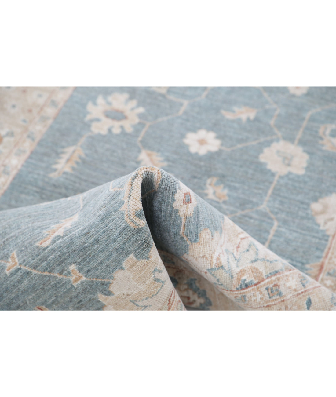 Hand Knotted Serenity Wool Rug - 3'0'' x 5'1'' 3'0'' x 5'1'' (90 X 153) / Grey / Gold