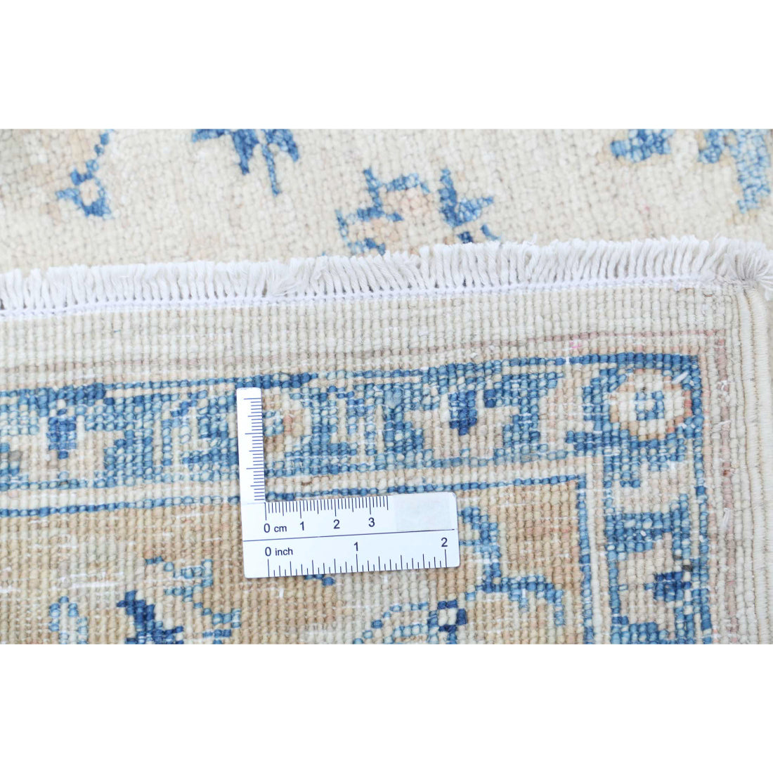 Alfombra de lana Serenity anudada a mano - 3'11'' x 5'7''