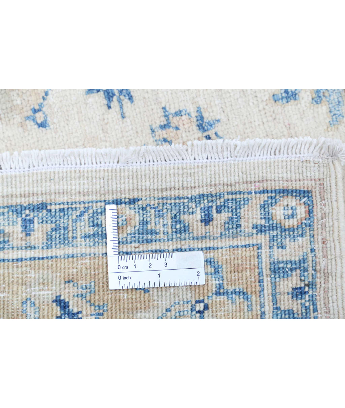 Alfombra de lana Serenity anudada a mano - 3'11'' x 5'7''