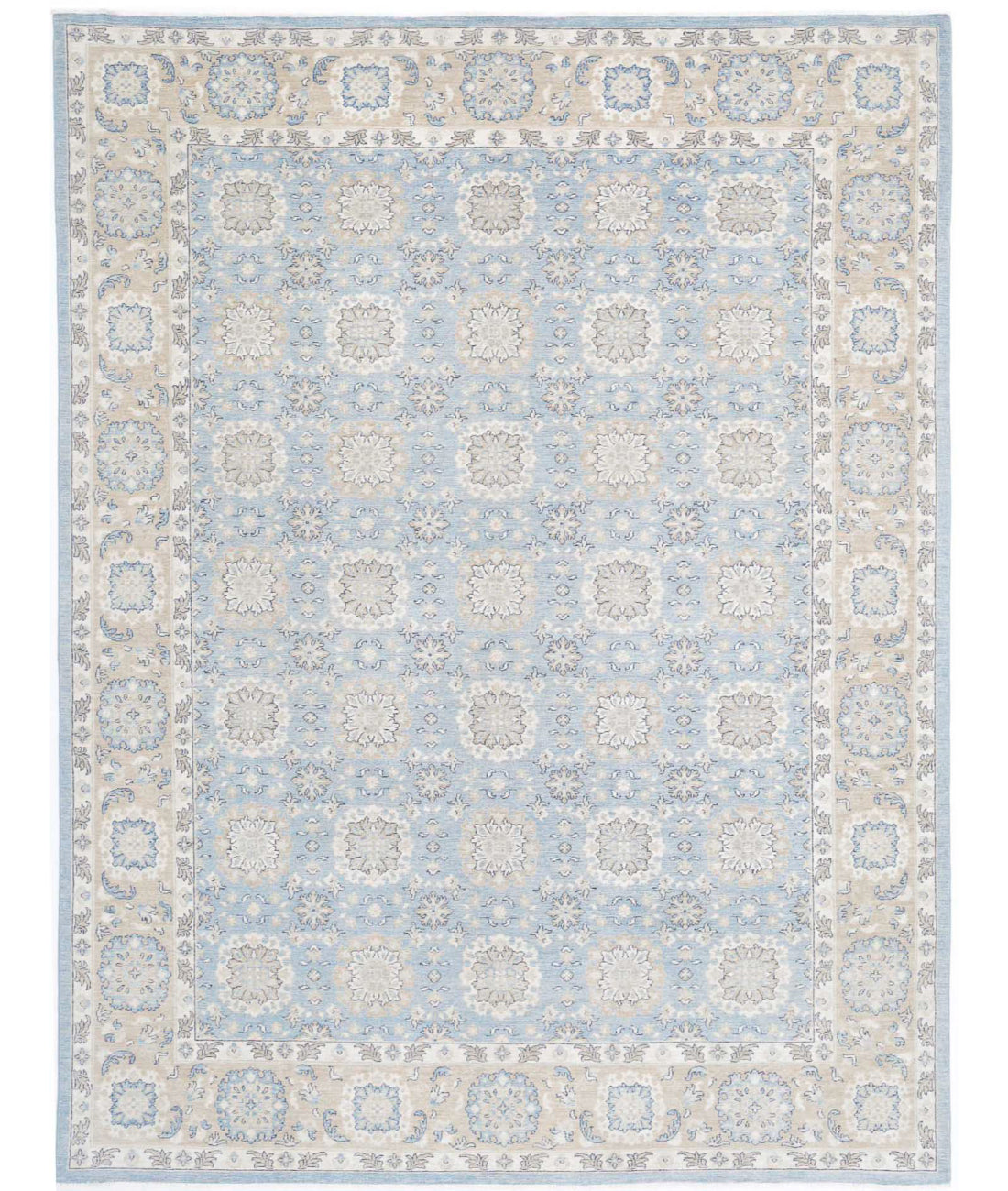 Hand Knotted Serenity Wool Rug - 8'10'' x 11'9''