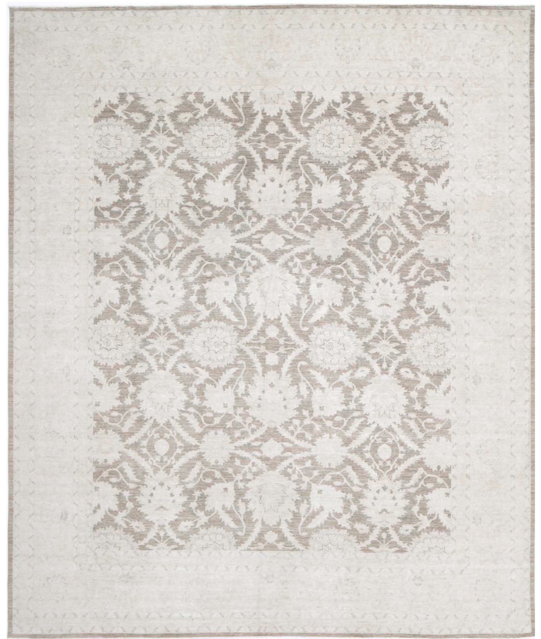 Hand Knotted Serenity Wool Rug - 12'0'' x 14'6''