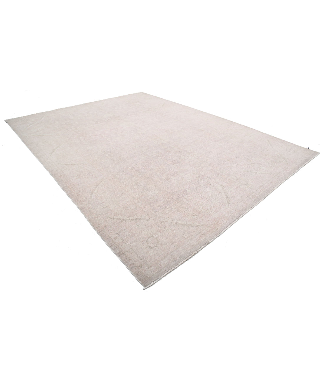 Hand Knotted Serenity Wool Rug - 9'10'' x 13'3'' 9'10'' x 13'3'' (295 X 398) / Taupe / Ivory