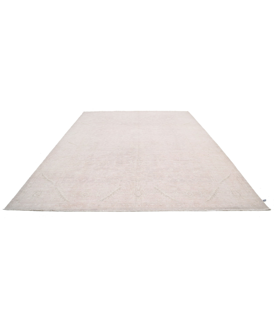 Hand Knotted Serenity Wool Rug - 9'10'' x 13'3'' 9'10'' x 13'3'' (295 X 398) / Taupe / Ivory