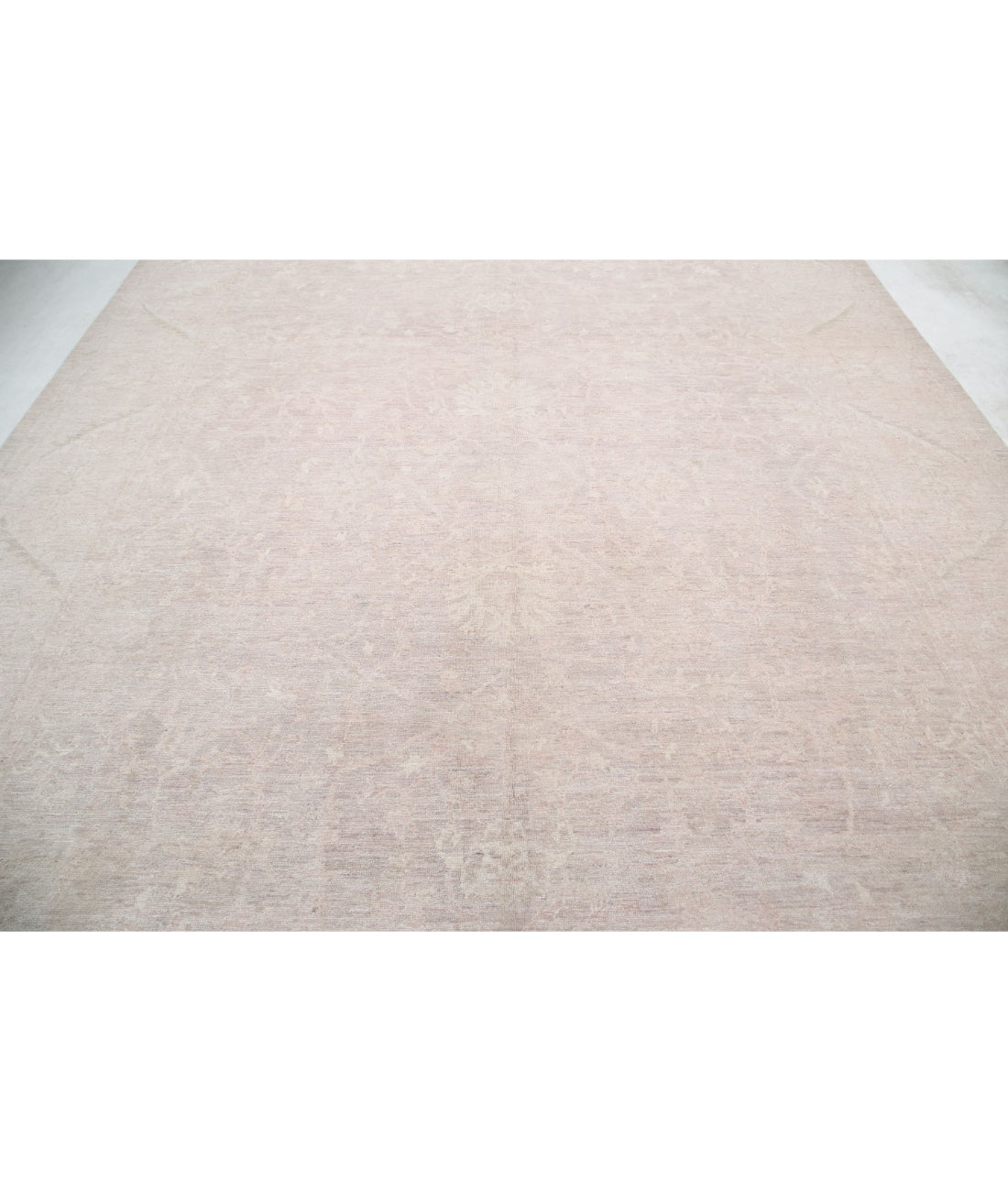 Hand Knotted Serenity Wool Rug - 9'10'' x 13'3'' 9'10'' x 13'3'' (295 X 398) / Taupe / Ivory