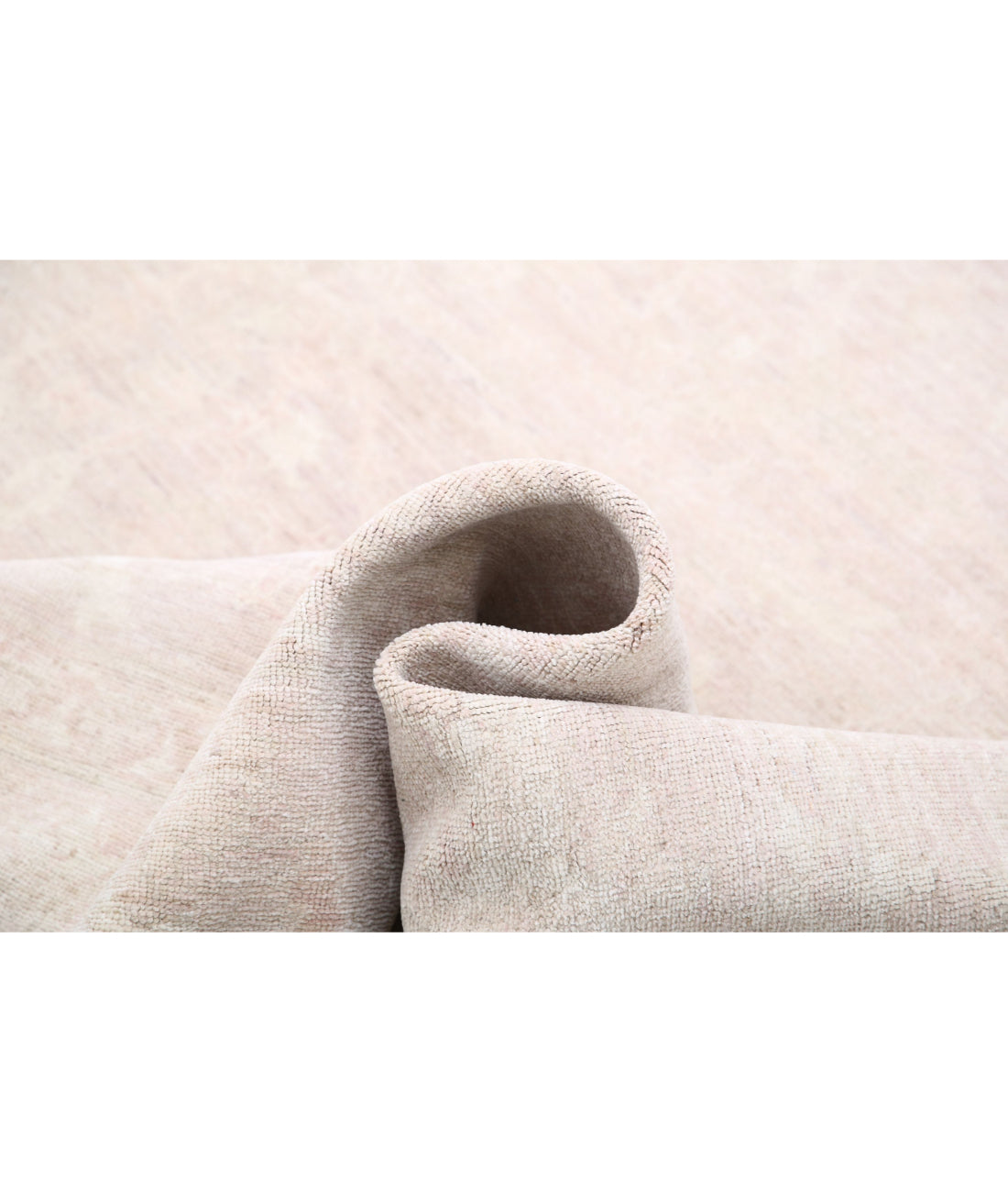 Hand Knotted Serenity Wool Rug - 9'10'' x 13'3'' 9'10'' x 13'3'' (295 X 398) / Taupe / Ivory