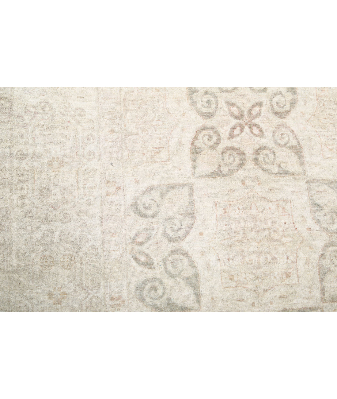 Hand Knotted Serenity Wool Rug - 9'10'' x 13'5'' 9'10'' x 13'5'' (295 X 403) / Taupe / Ivory