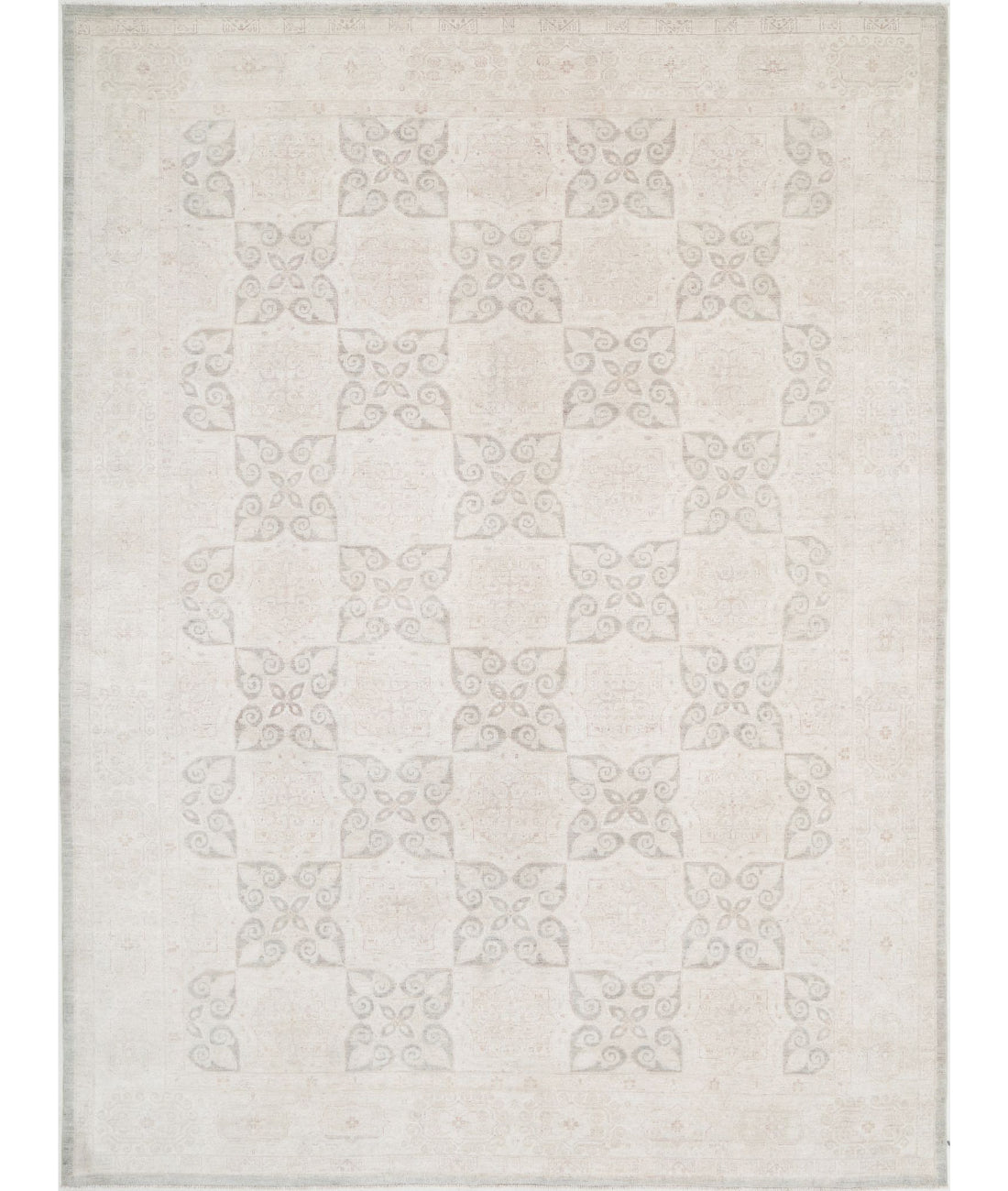 Hand Knotted Serenity Wool Rug - 9'10'' x 13'5''