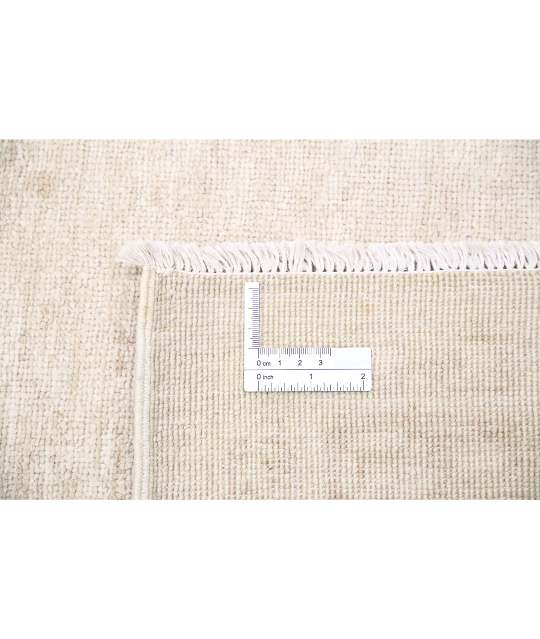 Hand Knotted Serenity Wool Rug - 11'9'' x 14'3'' 11'9'' x 14'3'' (353 X 428) / Ivory / Taupe