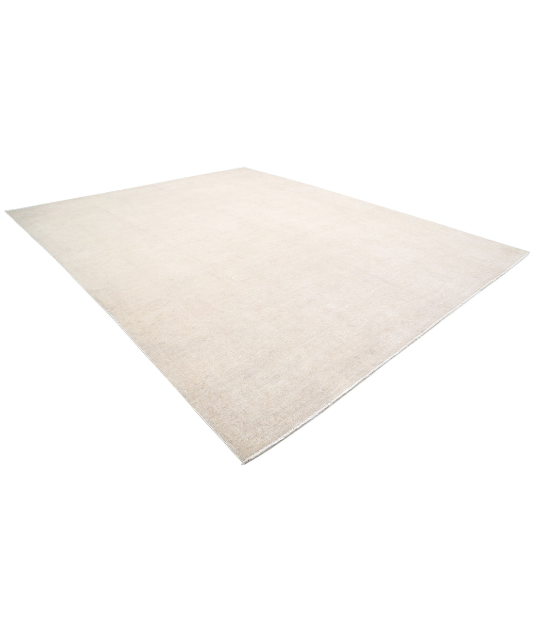 Hand Knotted Serenity Wool Rug - 11'9'' x 14'3'' 11'9'' x 14'3'' (353 X 428) / Ivory / Taupe