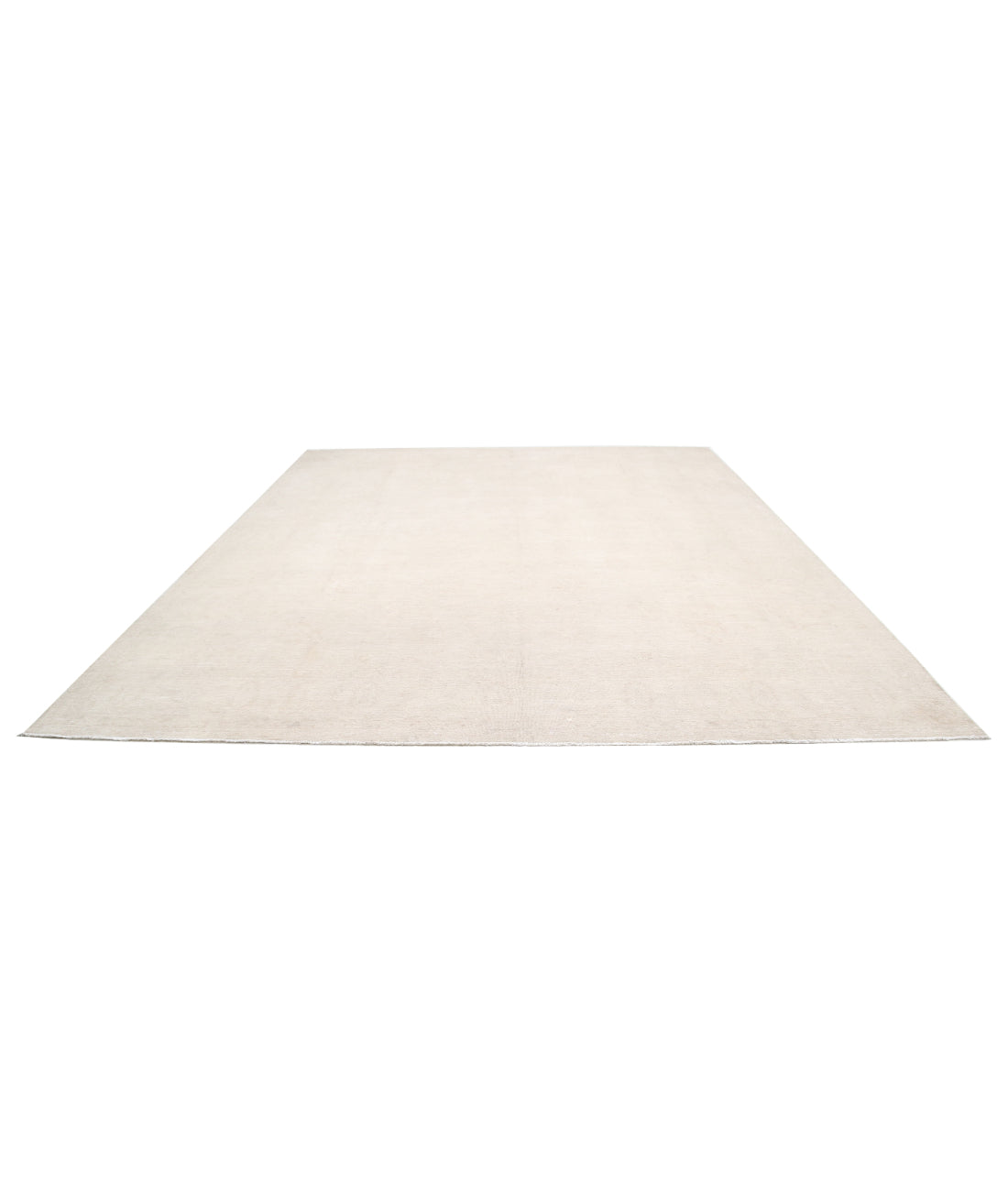 Hand Knotted Serenity Wool Rug - 11'9'' x 14'3'' 11'9'' x 14'3'' (353 X 428) / Ivory / Taupe