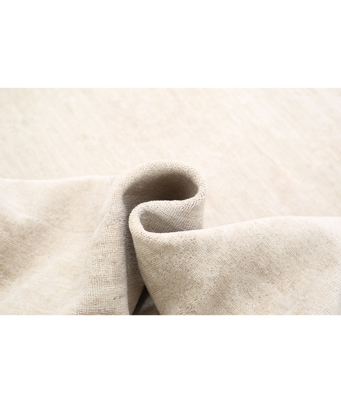 Hand Knotted Serenity Wool Rug - 11'9'' x 14'3'' 11'9'' x 14'3'' (353 X 428) / Ivory / Taupe