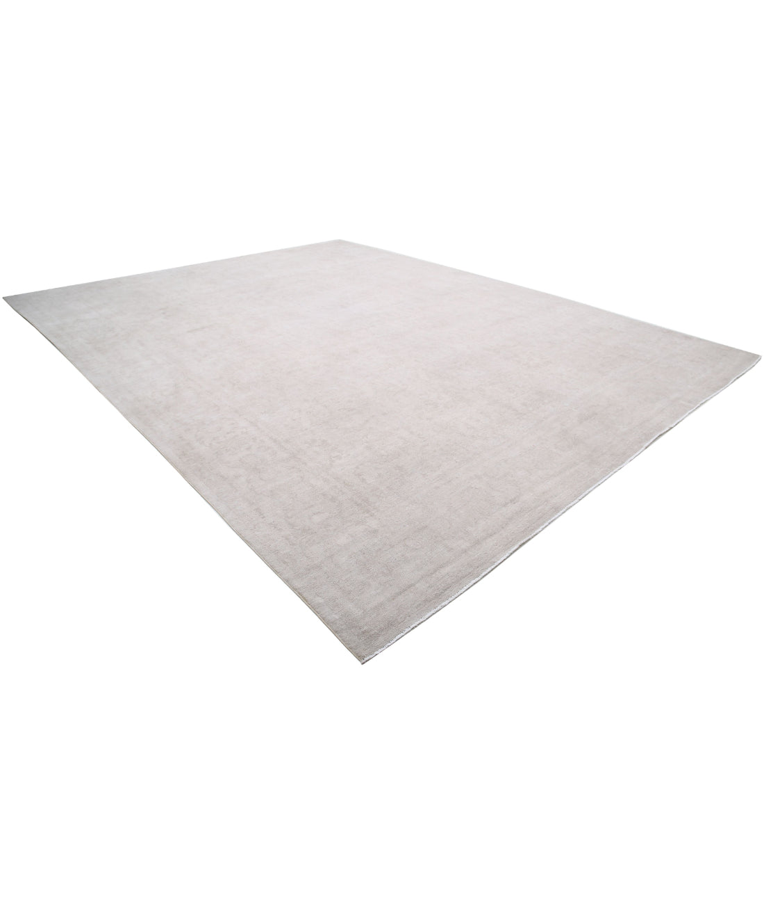 Hand Knotted Serenity Wool Rug - 13'0'' x 16'10'' 13'0'' x 16'10'' (390 X 505) / Ivory / Taupe
