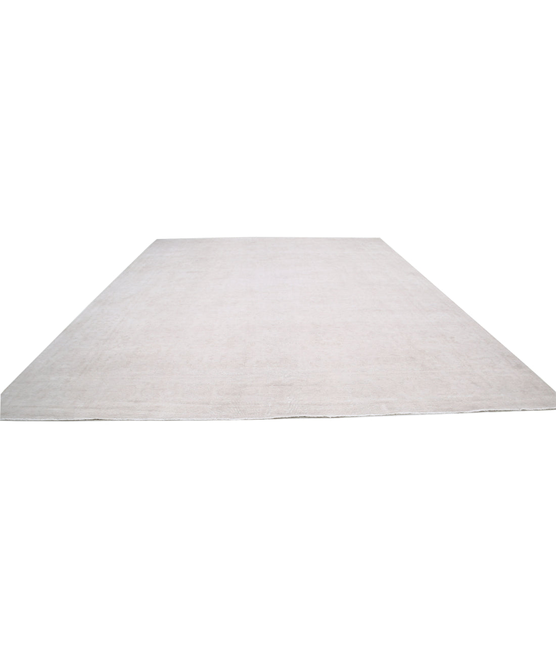 Hand Knotted Serenity Wool Rug - 13'0'' x 16'10'' 13'0'' x 16'10'' (390 X 505) / Ivory / Taupe