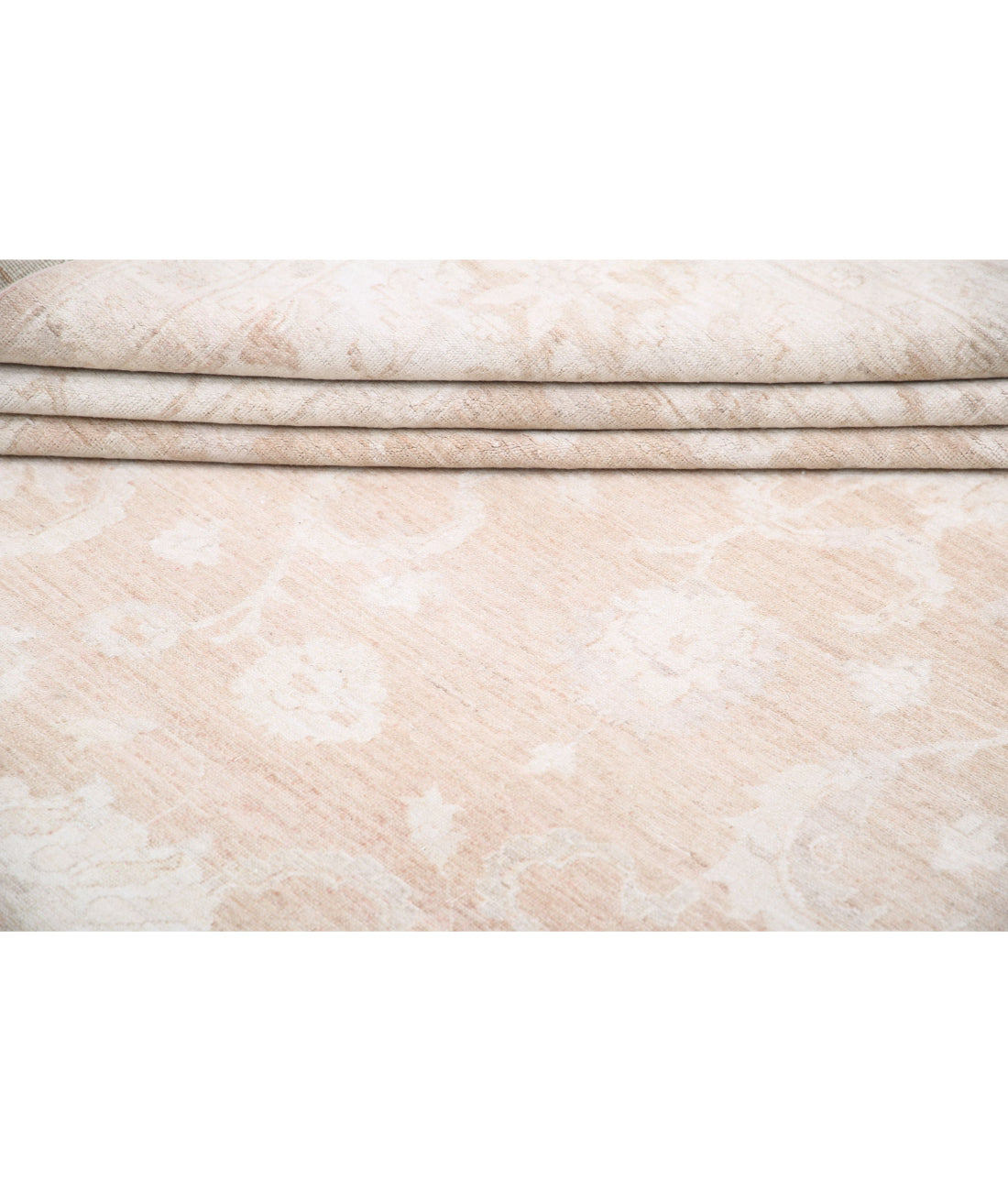 Hand Knotted Serenity Wool Rug - 12'10'' x 18'3'' 12'10'' x 18'3'' (385 X 548) / Taupe / Ivory