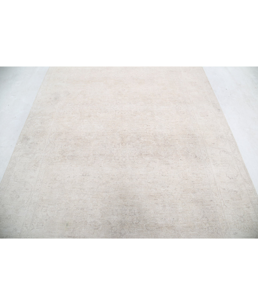 Hand Knotted Serenity Wool Rug - 5'11'' x 8'5'' 5'11'' x 8'5'' (178 X 253) / Ivory / Taupe