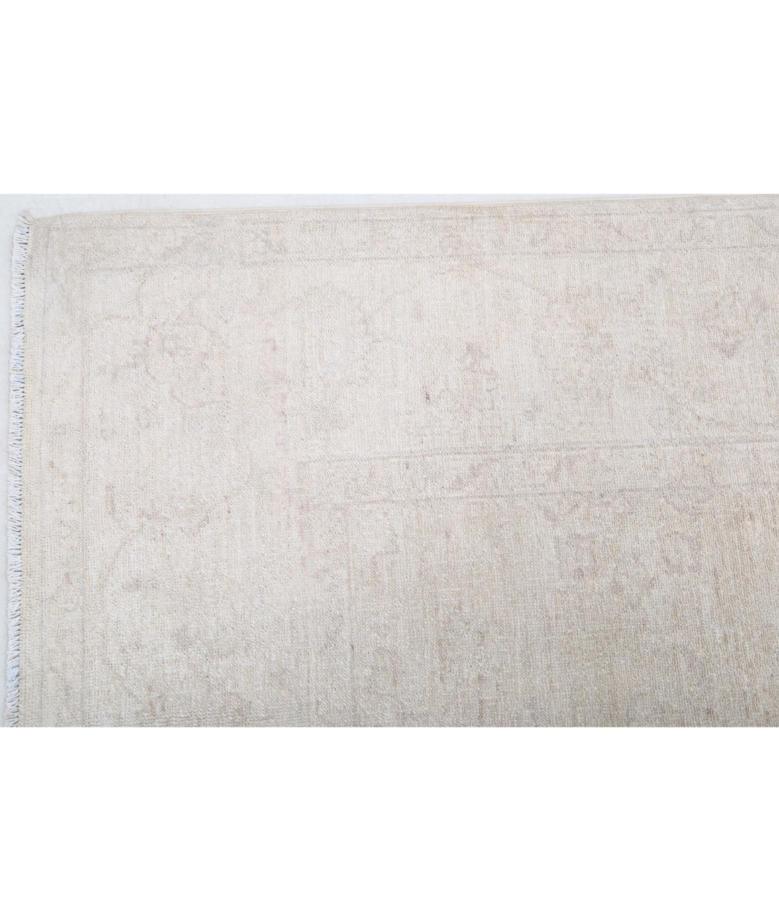 Hand Knotted Serenity Wool Rug - 5'11'' x 8'5'' 5'11'' x 8'5'' (178 X 253) / Ivory / Taupe