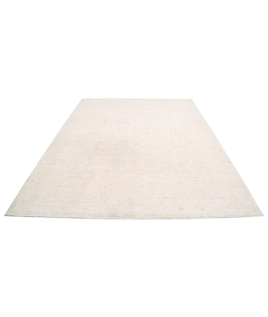Hand Knotted Serenity Wool Rug - 8'0'' x 10'4'' 8'0'' x 10'4'' (240 X 310) / Grey / Ivory