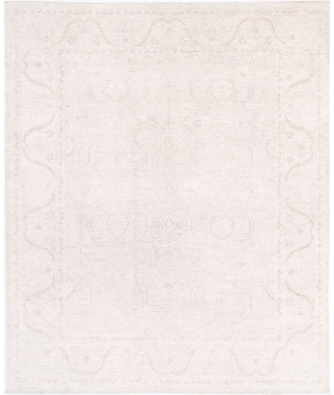 Hand Knotted Serenity Wool Rug - 7'11'' x 9'5''