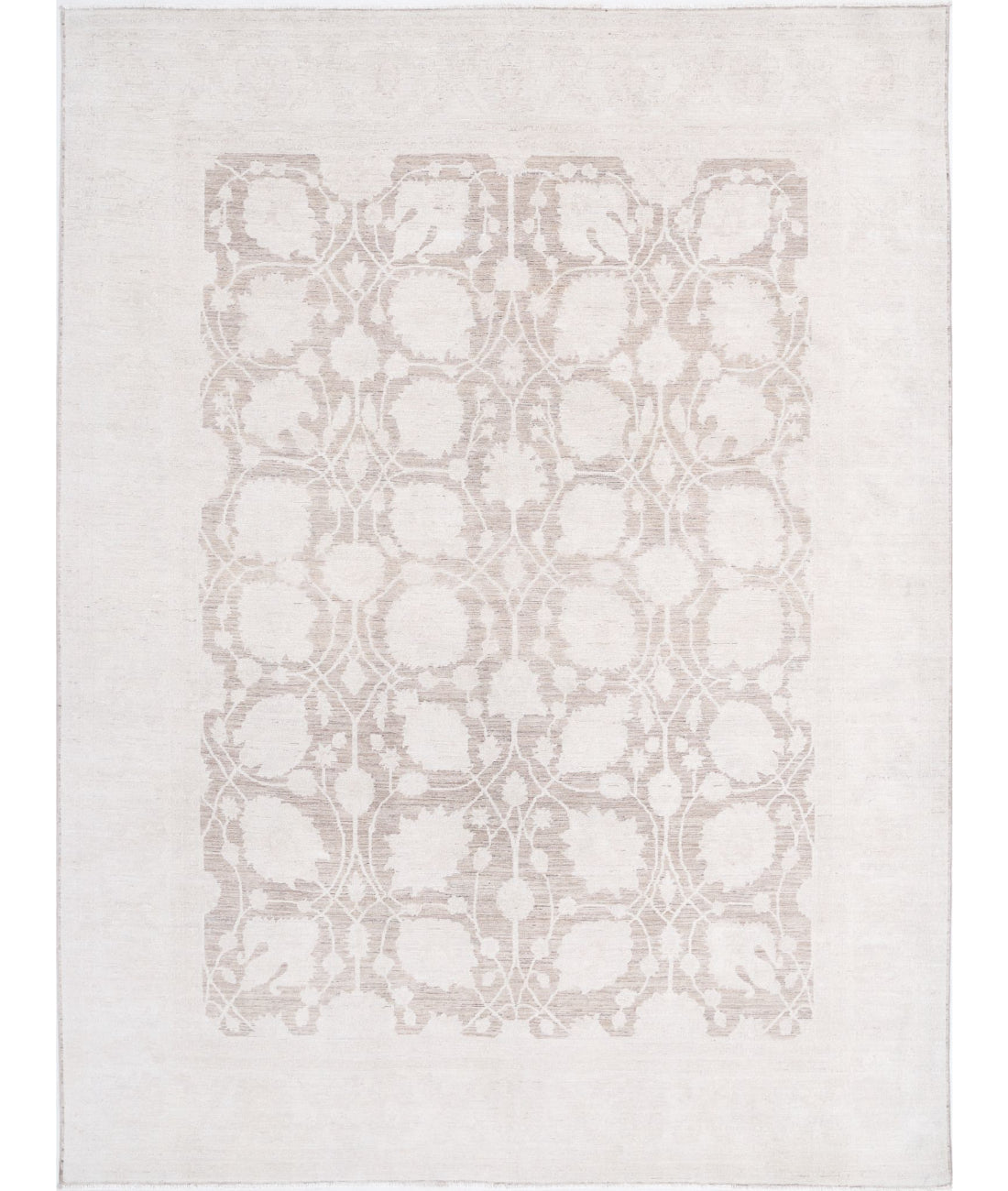 Hand Knotted Serenity Wool Rug - 8'7'' x 11'3''