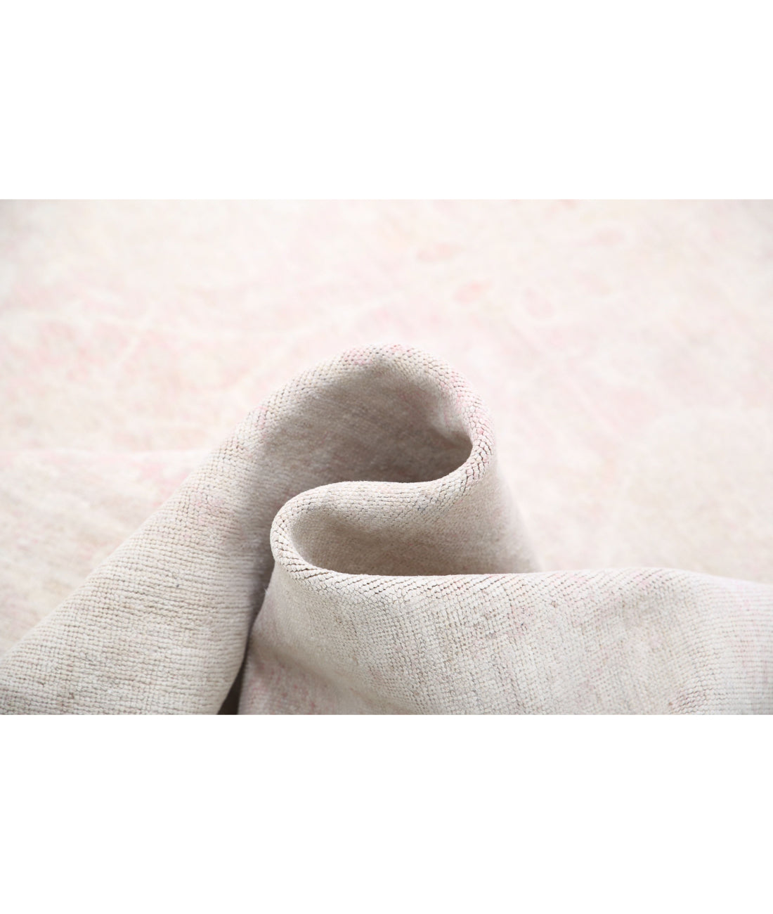 Hand Knotted Serenity Wool Rug - 9'1'' x 12'3'' 9'1'' x 12'3'' (273 X 368) / Ivory / Taupe