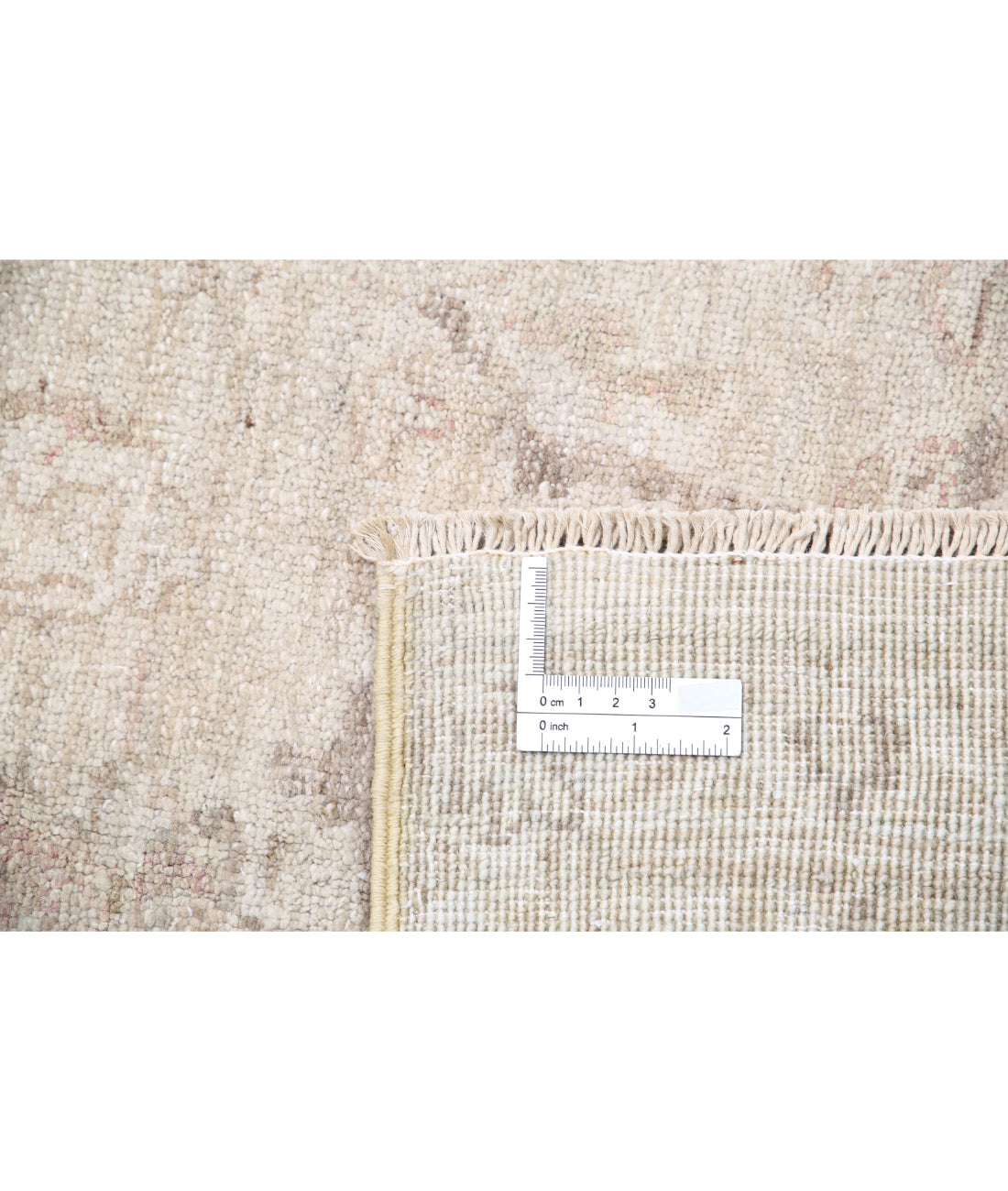 Hand Knotted Serenity Wool Rug - 8'10'' x 12'1'' 8'10'' x 12'1'' (265 X 363) / Ivory / Grey