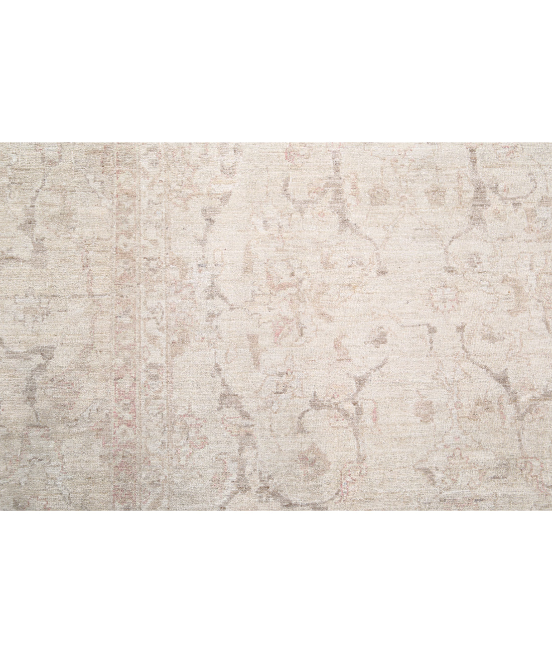 Hand Knotted Serenity Wool Rug - 8'10'' x 12'1'' 8'10'' x 12'1'' (265 X 363) / Ivory / Grey