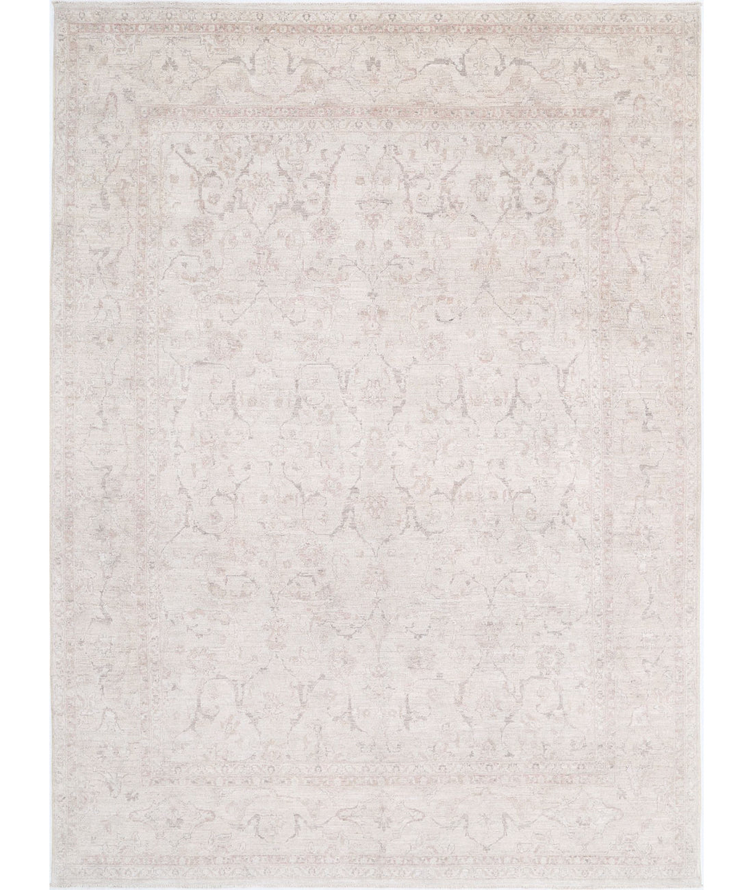 Hand Knotted Serenity Wool Rug - 8'10'' x 12'1''