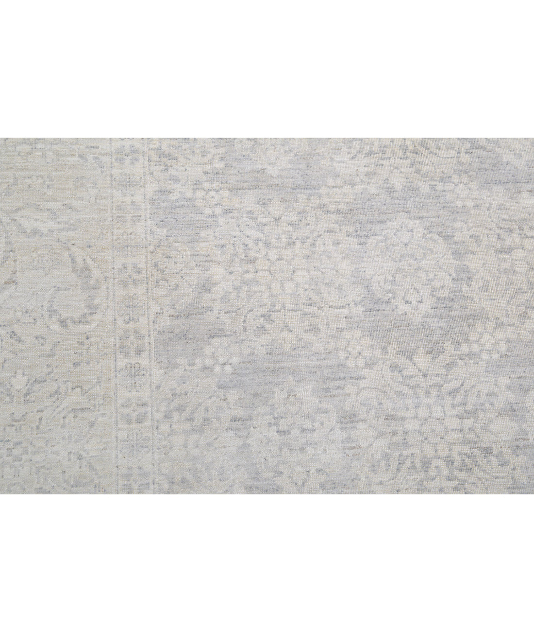 Hand Knotted Serenity Wool Rug - 8'9'' x 11'6'' 8'9'' x 11'6'' (263 X 345) / Grey / Ivory