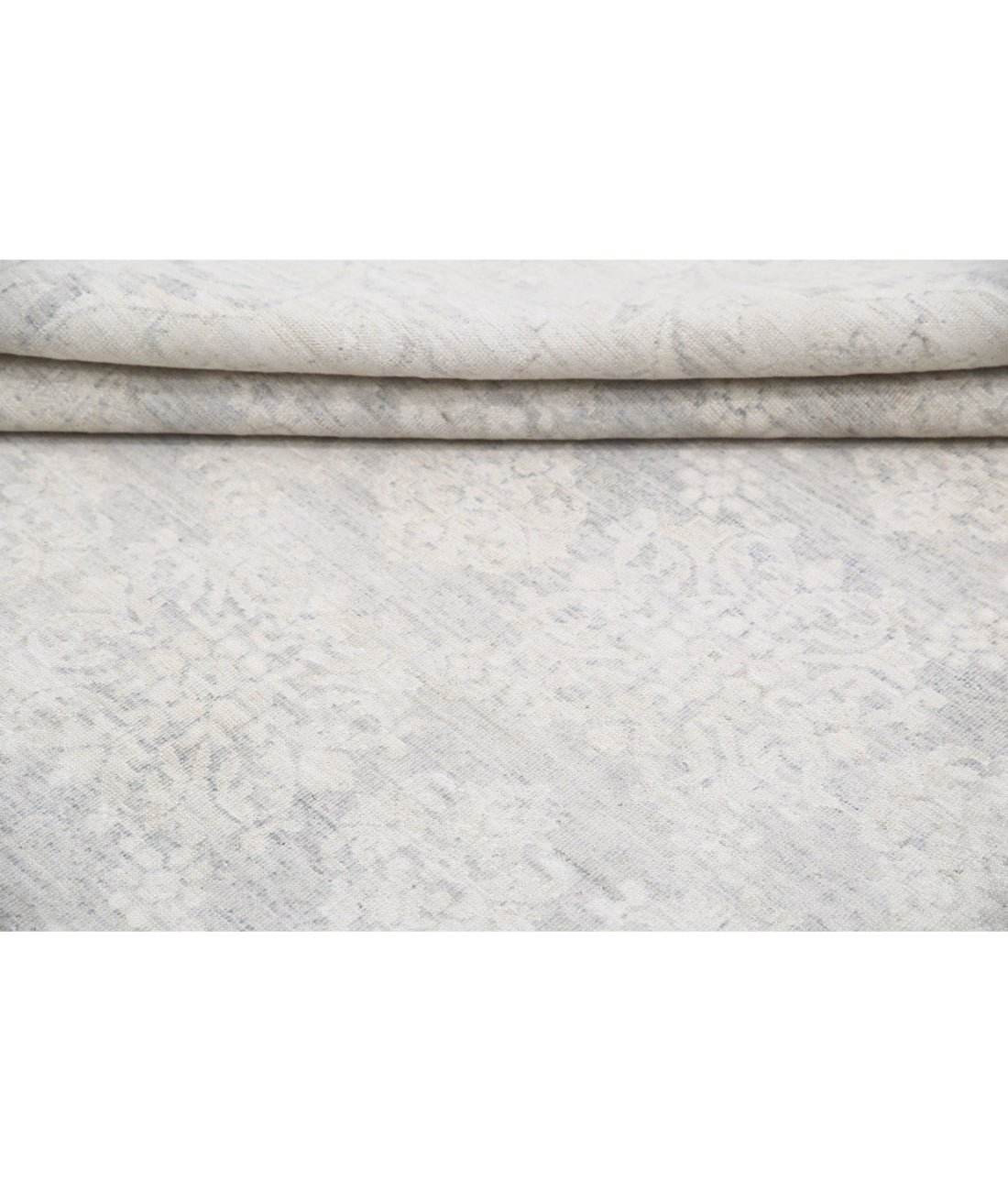 Hand Knotted Serenity Wool Rug - 8'9'' x 11'6'' 8'9'' x 11'6'' (263 X 345) / Grey / Ivory