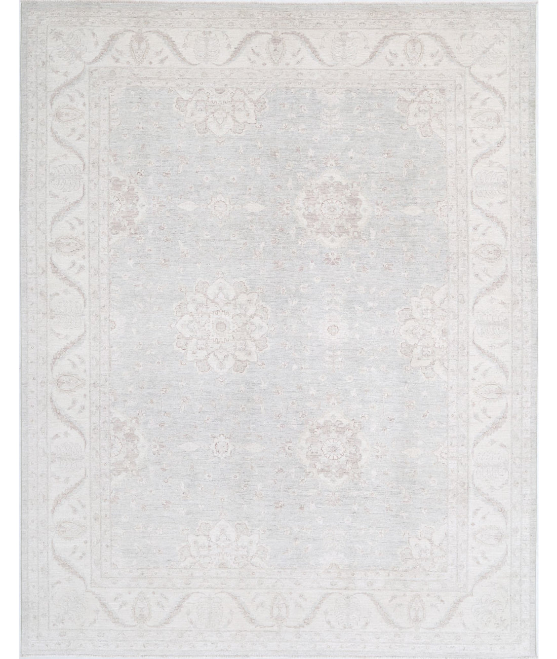 Hand Knotted Serenity Wool Rug - 9'0'' x 11'2''