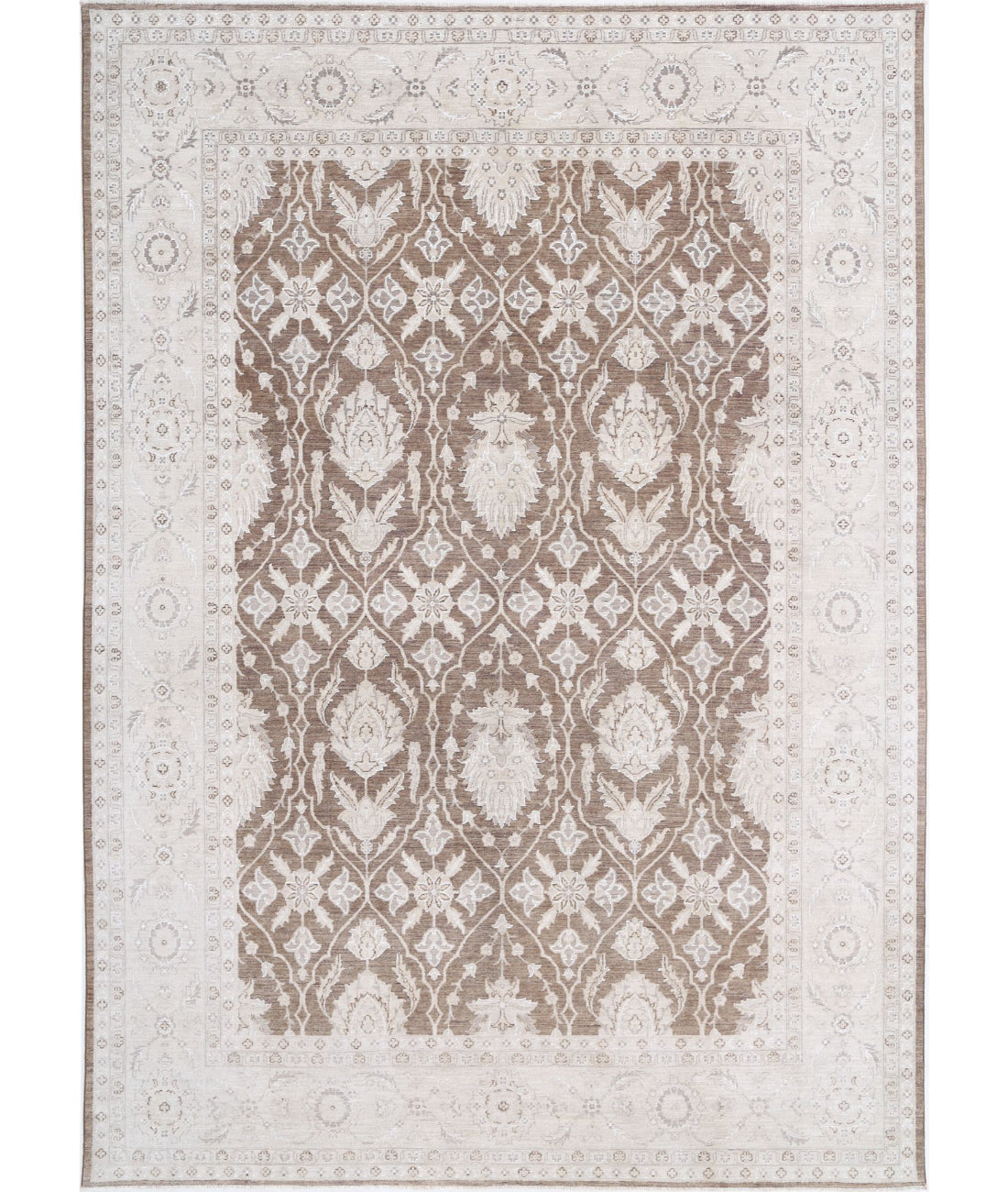 Hand Knotted Serenity Wool Rug - 8'9'' x 12'0''