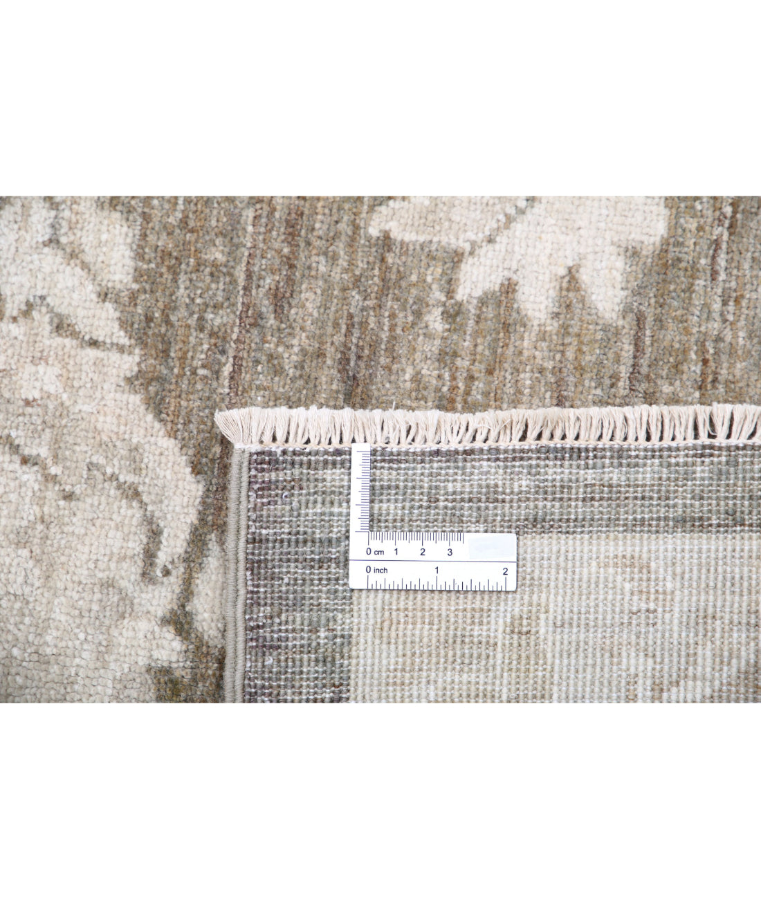 Hand Knotted Serenity Wool Rug - 8'9'' x 11'9'' 8'9'' x 11'9'' (263 X 353) / Taupe / Ivory