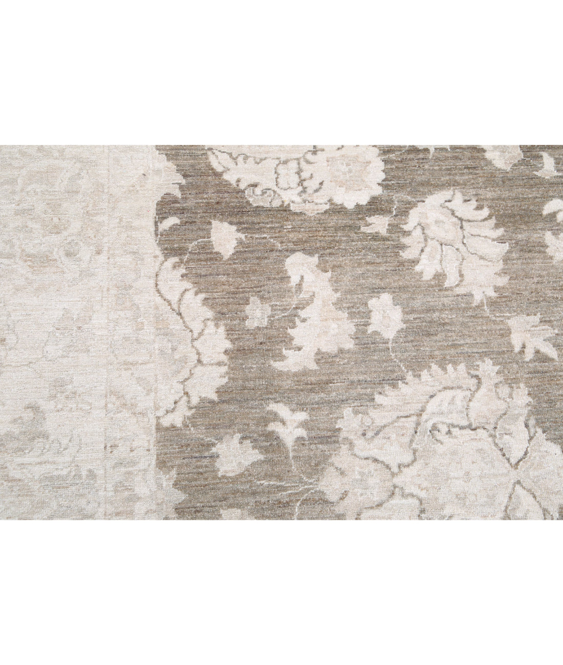 Hand Knotted Serenity Wool Rug - 8'9'' x 11'9'' 8'9'' x 11'9'' (263 X 353) / Taupe / Ivory