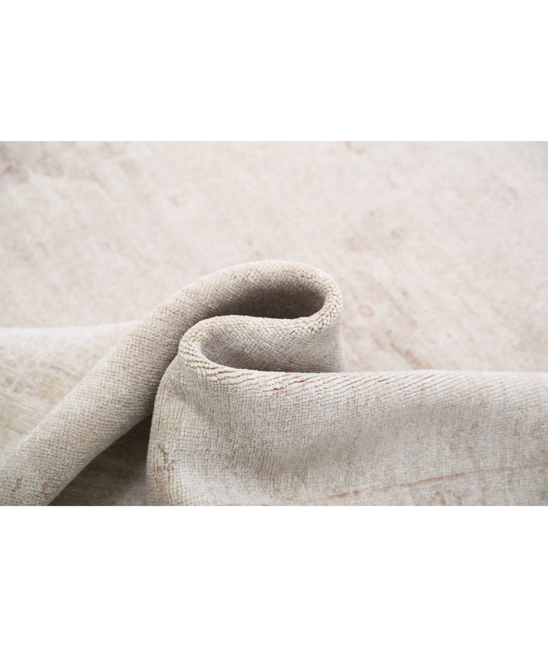 Hand Knotted Serenity Wool Rug - 9'1'' x 11'7'' 9'1'' x 11'7'' (273 X 348) / Ivory / Taupe